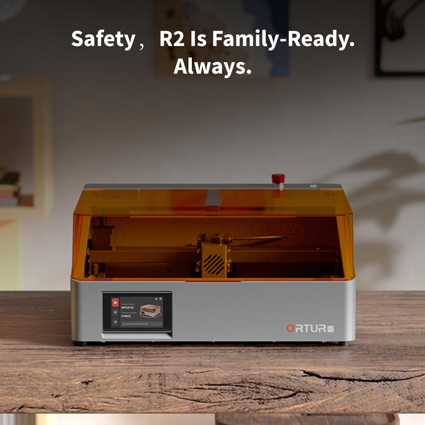 Ortur R2 10W Laser Engraver Enclosed Laser Cutter and Engraver Machine Smart Camera Positioning Batch Engraving Wood & Metal