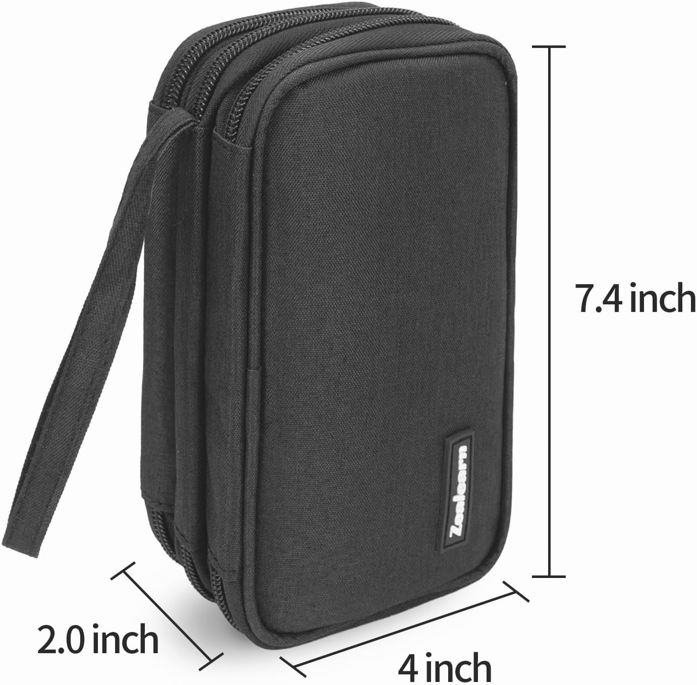 Zealearn 30 USB Flash Drive Case with Labels, Gifts for Men, USBs Case Organizer Holds Pcs, USBs Storage Cases, USB