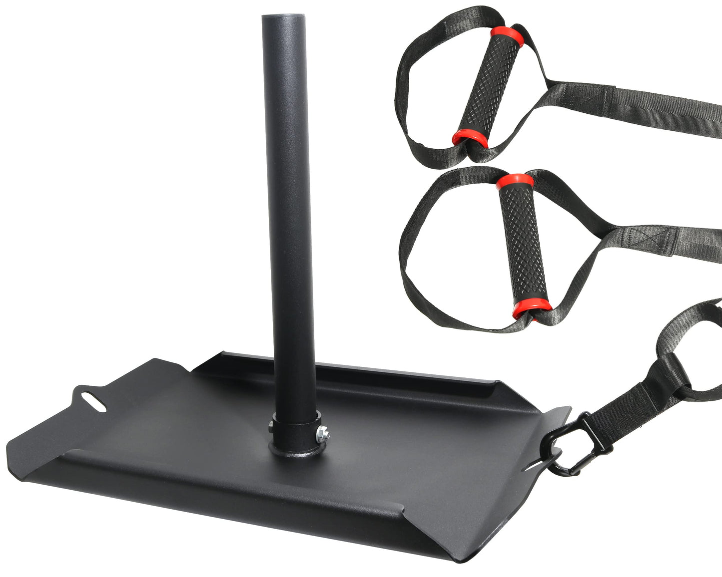 Weight Sled Made of One Pice Premium Steel. Workout Sled Improves Speed and Power. Weight Sleds for Training Used Indoor & Outdoor. (Large)