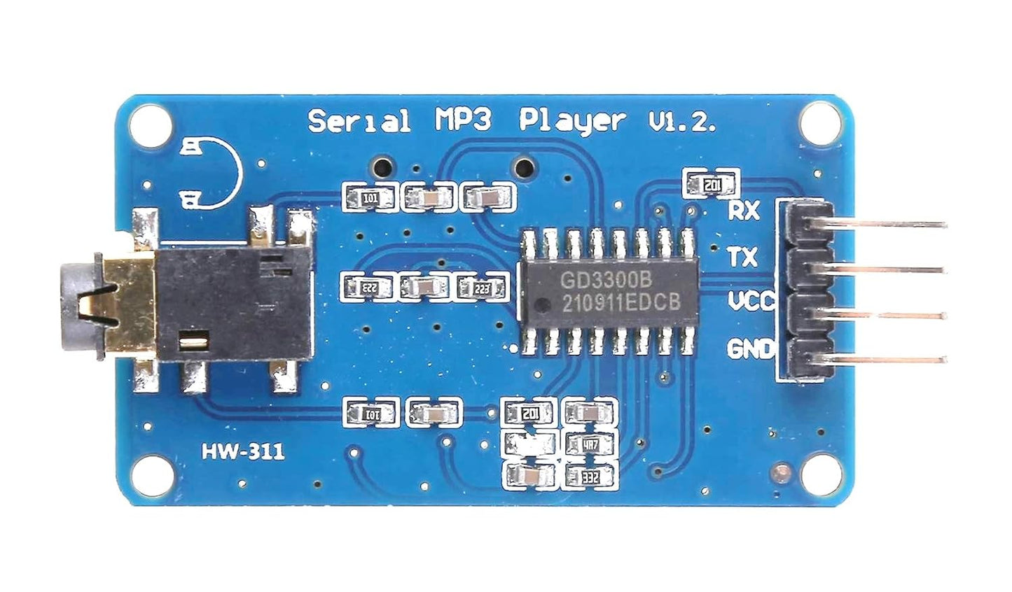 DIYables MP3 ESP32, ESP8266, 2 Player Module for Arduino, Raspberry Pi, Pieces