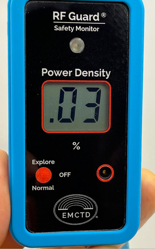 RF Guard® Pro Radiation Safety Monitor for Everyday Personal Safety. Made in the USA.