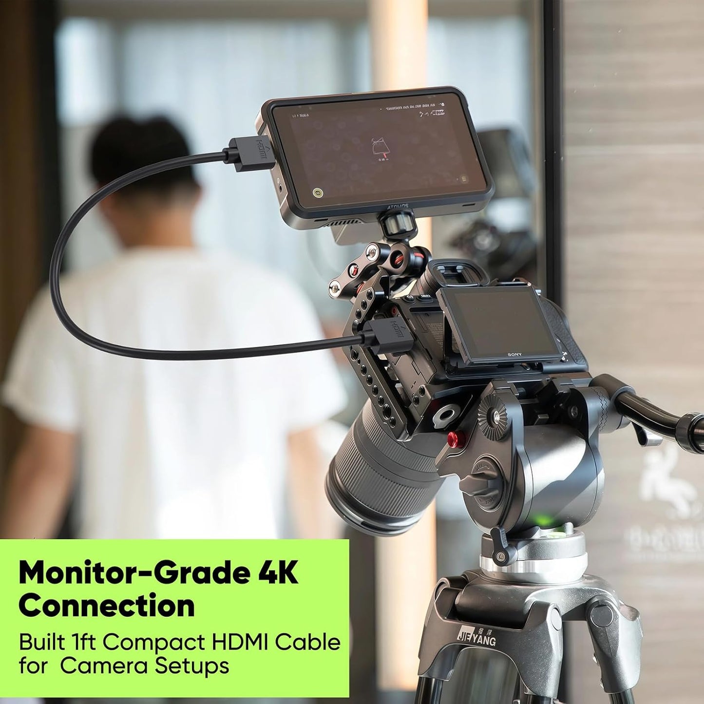 1FT 10-Pack, 4K 1FT Multi-pack,Slim 2.0 1 4K@60Hz,2K@165/144Hz,HDCP 2.2, CL3 Short HDMI Cable HDMI to HDMI Cable HDMI