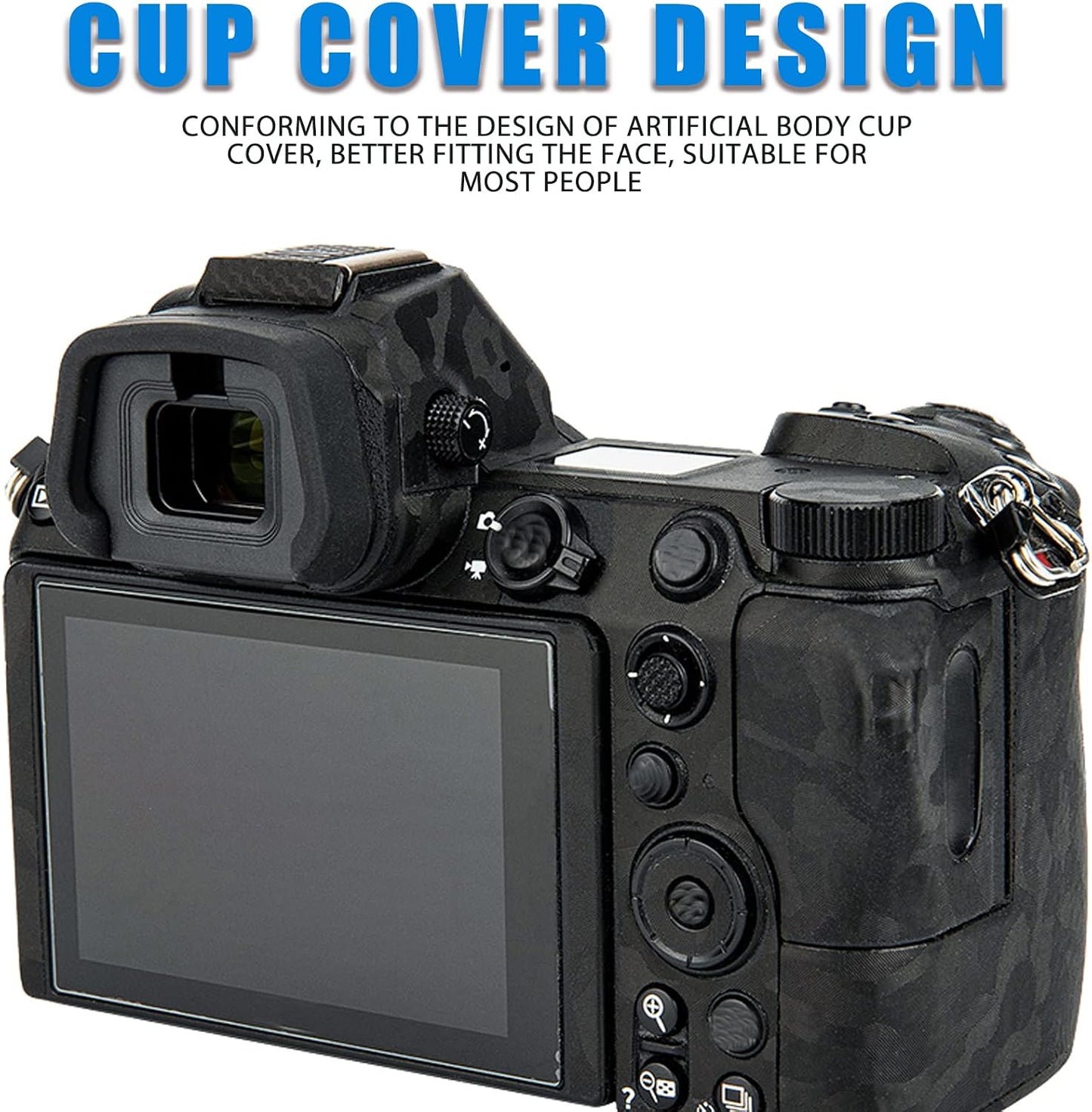 DK29 Z5 Z6 Z7 Z6II Z7II Viewfinder Eyecup for Camera, Prevent Stray Light, Easy Installation, Viewfinder Protector