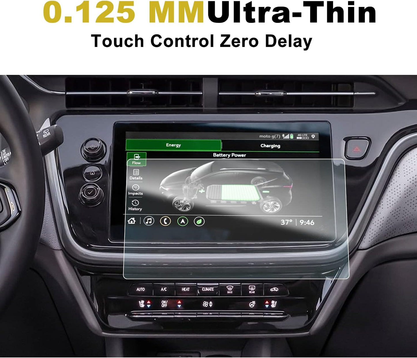 2022 2023 10.2 Inch (10.2-Inch) LFOTPP Car Navigation Screen Protector for C*hevrolet Bolt EUV Auto Accessories Car