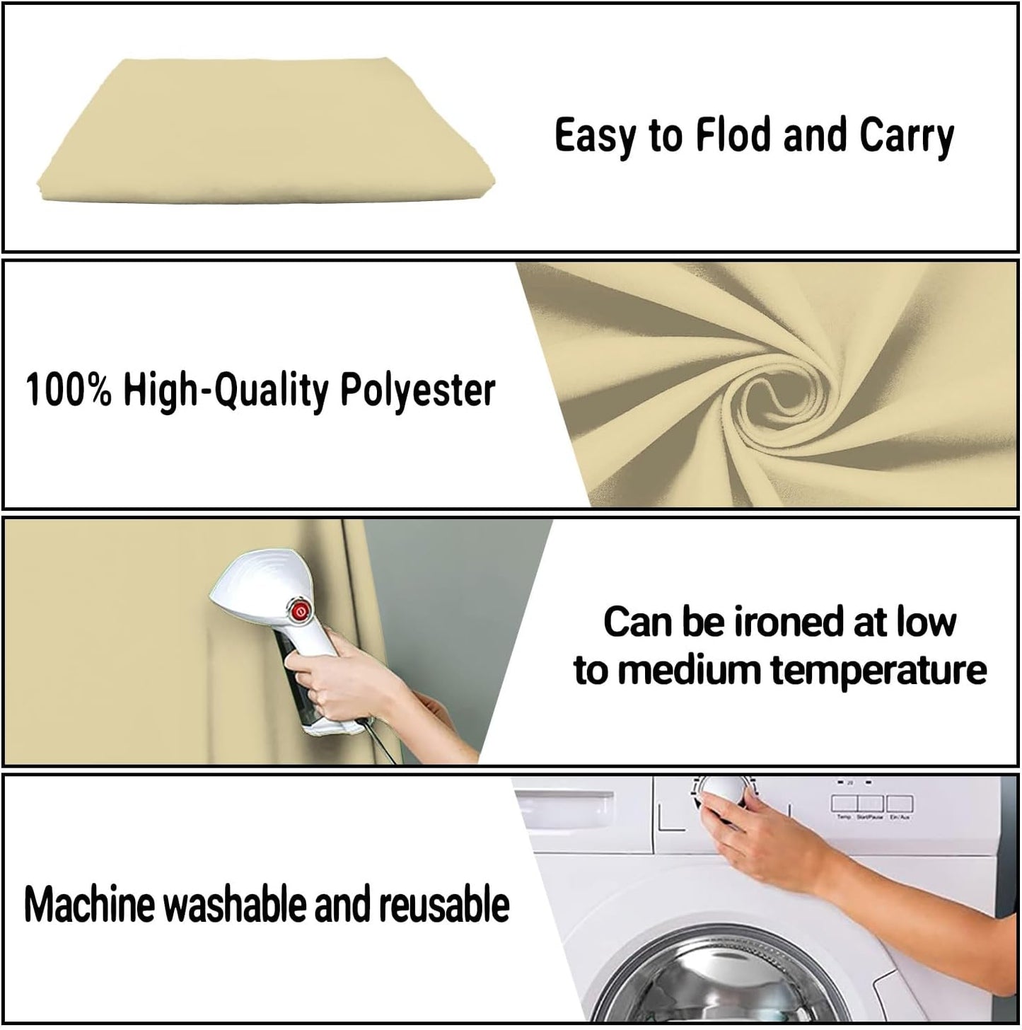 LYLYCTY 8x10ft Tan Portrait Backdrop Zoom Meeting Photo Studio Shooting Props