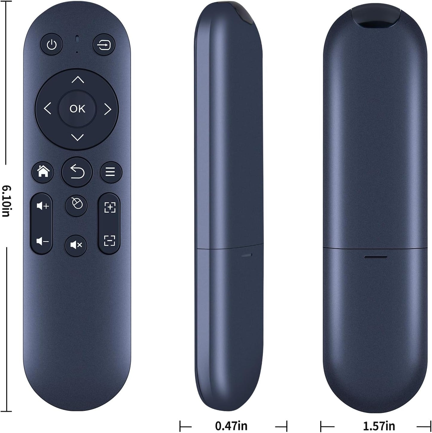RETROSUN X3 Replacement Remote Control for Aubor Mentech Mini Projector