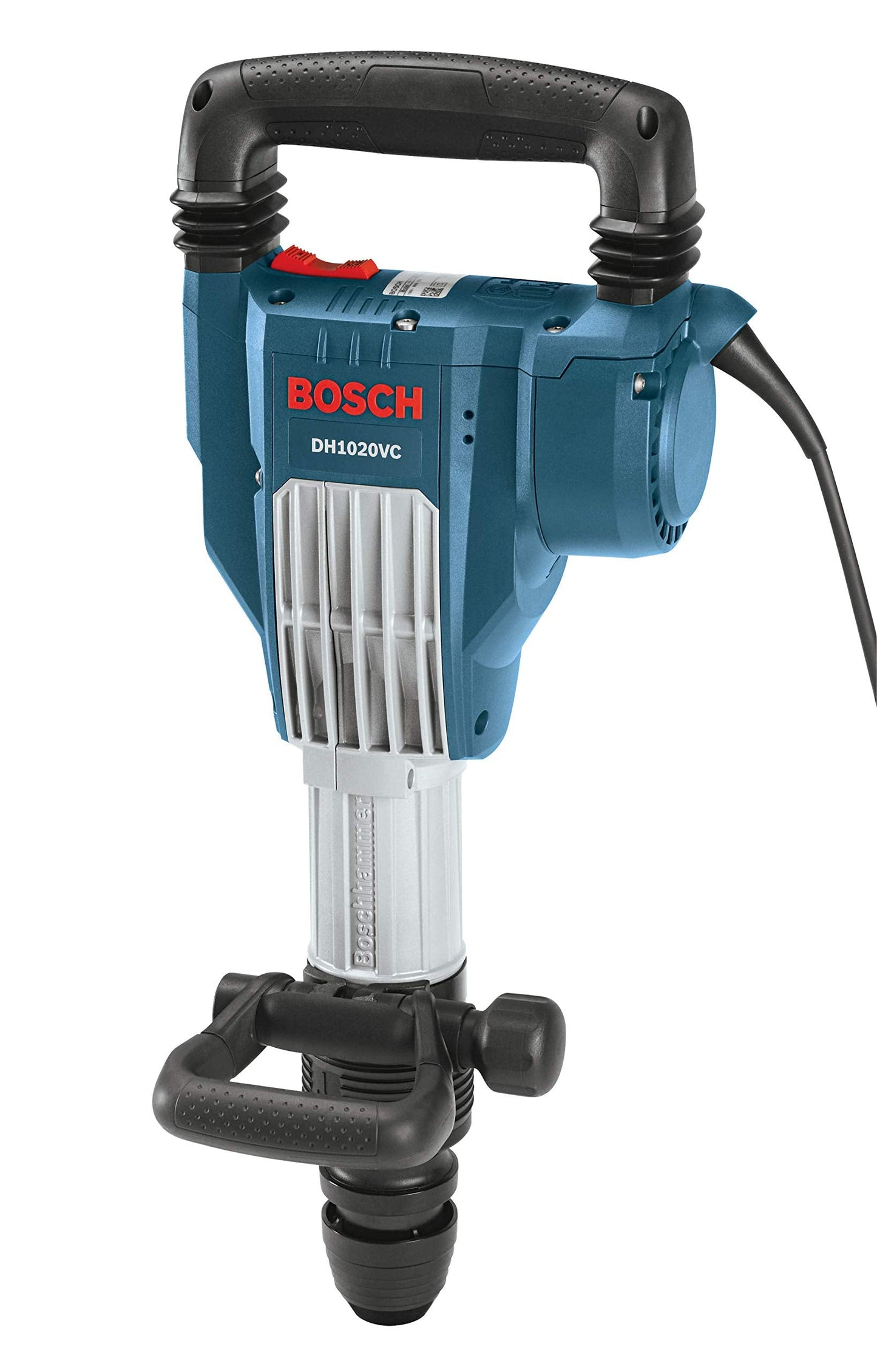 BOSCH DH1020VC Inline Demolition Hammer, BluewithBOSCH HS1912 1 In. x 18 In. Flat Chisel SDS-max Hammer Steel