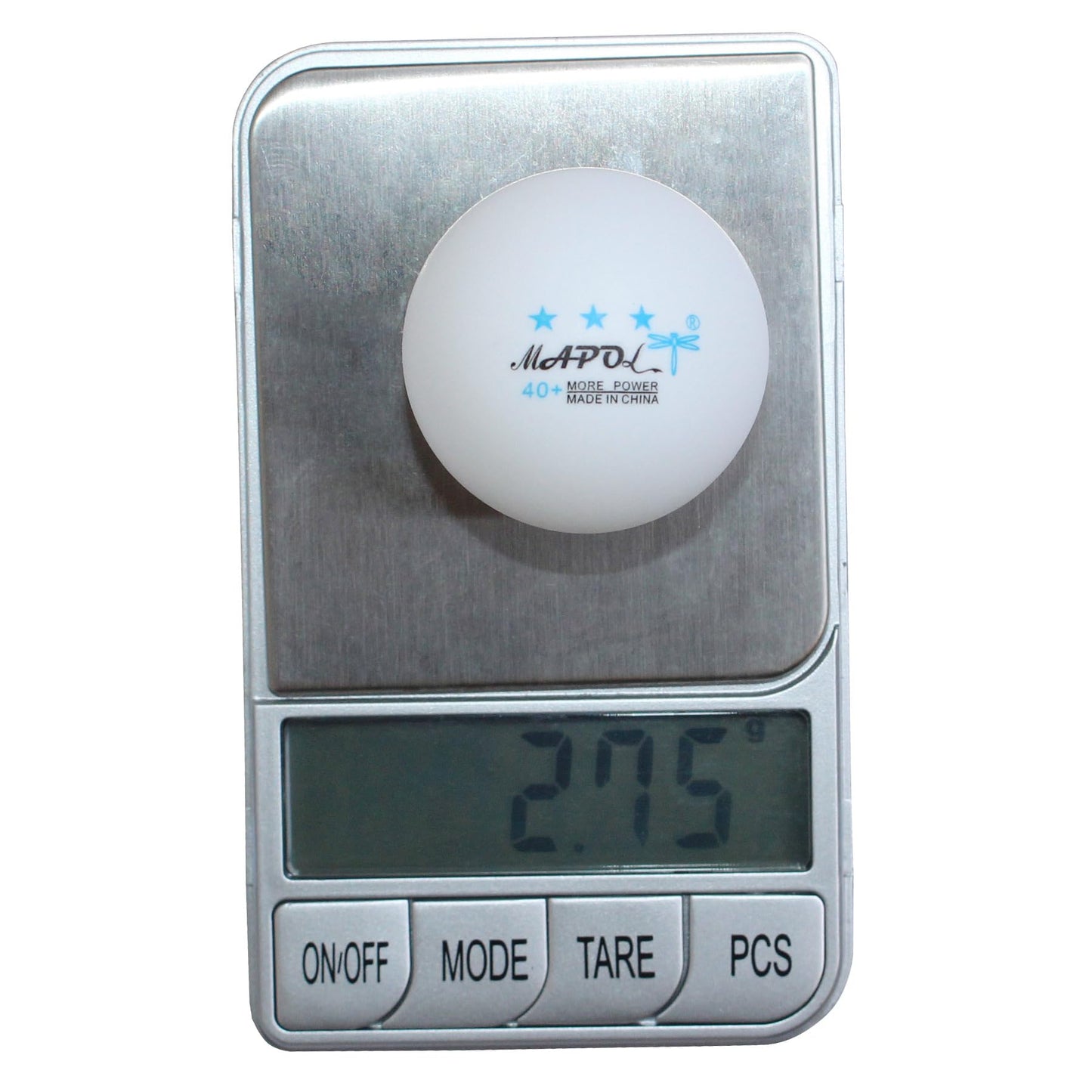 MAPOL 100 Pack White 3-Star Table Tennis Balls Advanced Training Ping Pong Ball