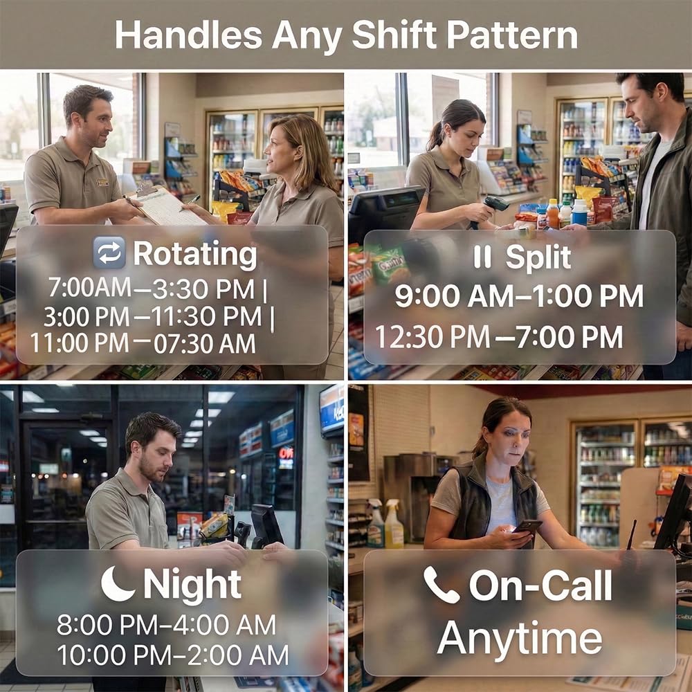 Tymelix Time Clock System: App Control & 5s Fast Connection, Customizable Rules & 4 Payroll Reports, 10 IC Cards, No Monthly Fee Biometric Fingerprint Time Clocks for Employees Small Business