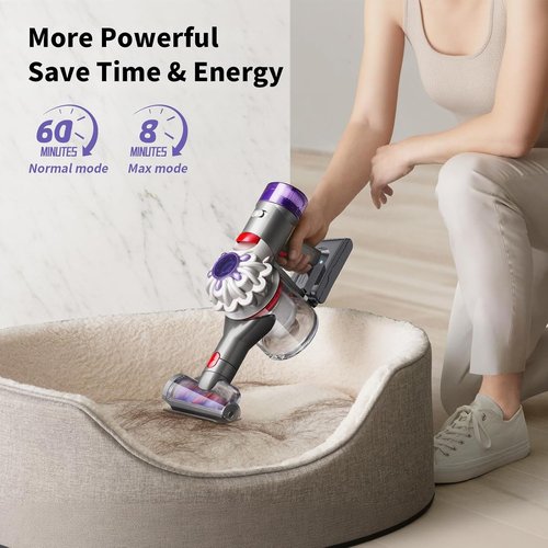 Dyson 7000mAh Battery Replacement | 21.6V Li-ion for V8 Animal, Absolute, Motorhead & Fluffy