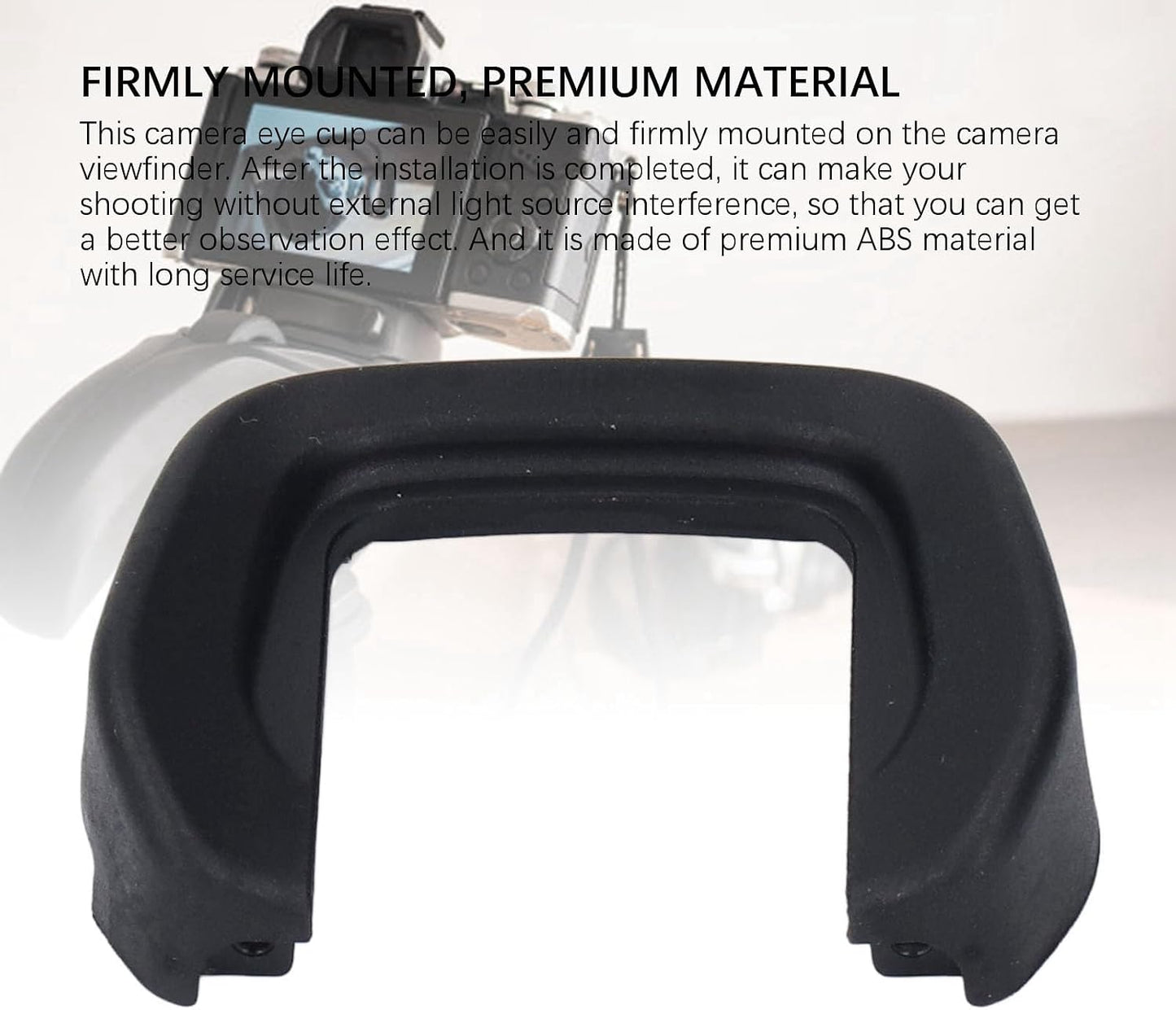Camera Viewfinder Eyecup ABS with Level Hot Shoe Kit for R Camera - Eye Protection, Level Correction, Dust