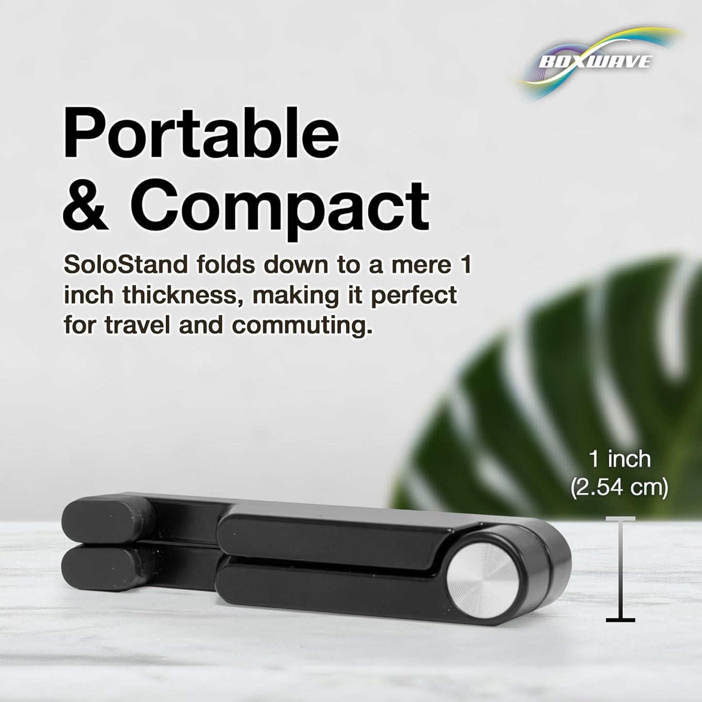 BoxWave (4K) Stand and Mount Compatible with Google TV Streamer - Desktop Aluminum SoloStand, Adjustable Hands-Free