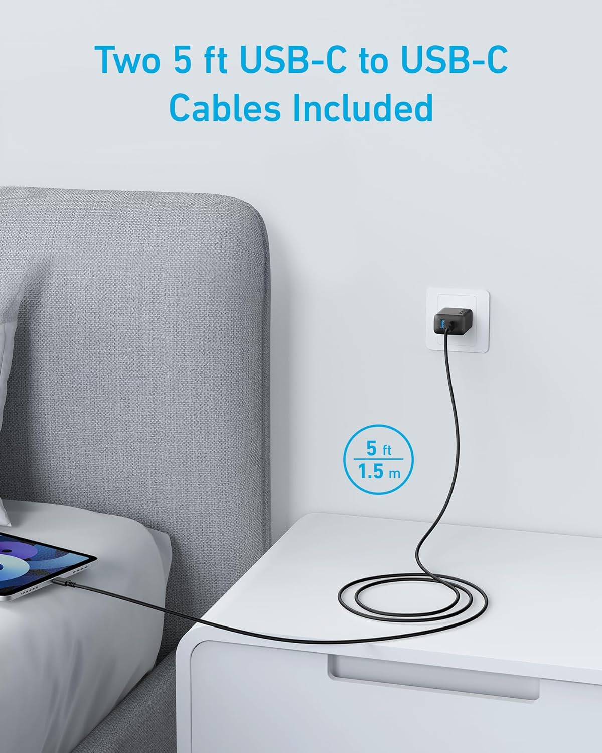 Anker 17/16 2-Pack 20W 16/16 Max/15 2 Pack 2 iPhone Charger, Fast USB C Charger Block, for iPhone Pro Series/iPad Pro