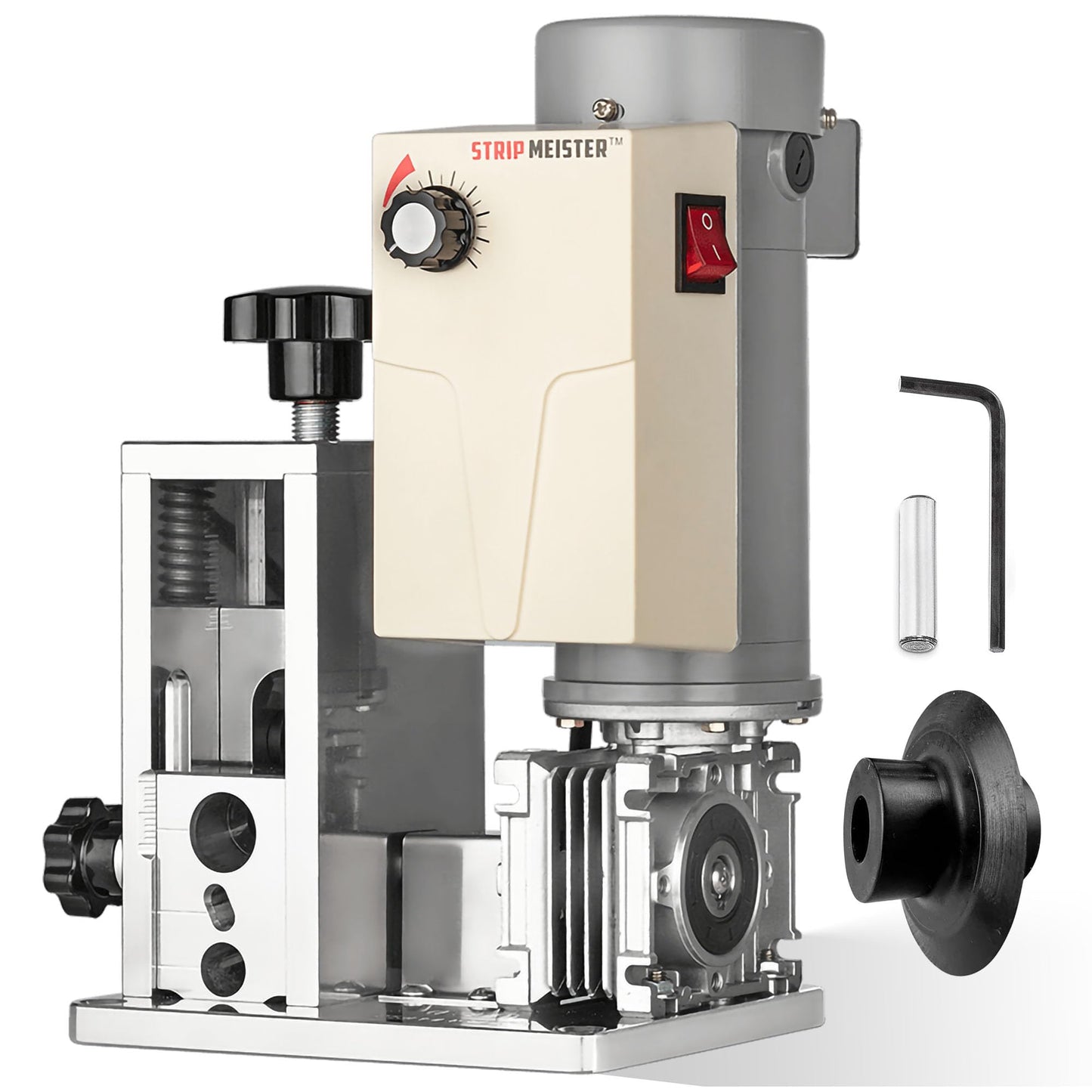 StripMeister E350x Wire Stripping Machine, Automatic Wire Stripper up to 500mcm: Complete Wire Stripping Solution with StripMeister E350x Blade Replacement