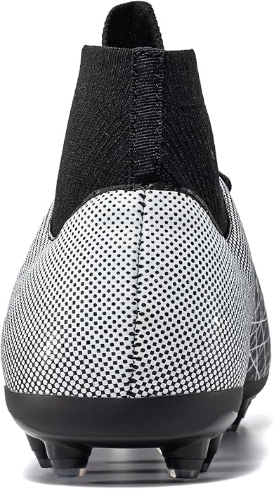 Kids Soccer Cleats High Top Training Youth Football Cleats, Boys Girls Athletic Outdoor