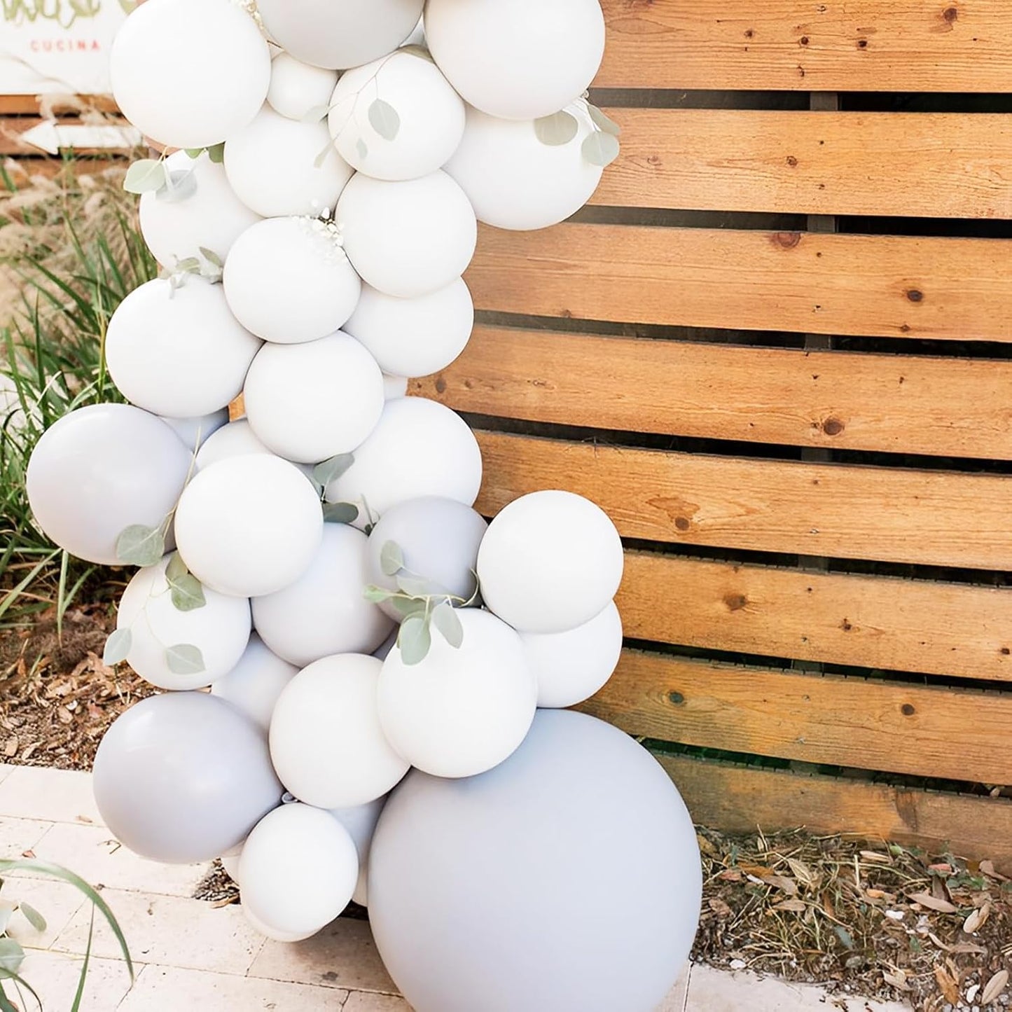 Voircoloria Gray Balloons - 12-Inch Grey Latex Balloons | 66-Pack for Graduation, Weddings & Parties
