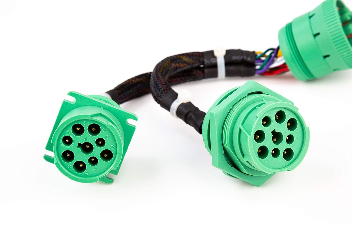 TYPE2 J939 9pin YPP SAE Splitter Y Cable Data Power Extension Cable for Truck ELD GPS Tracker Diagnostic Tools