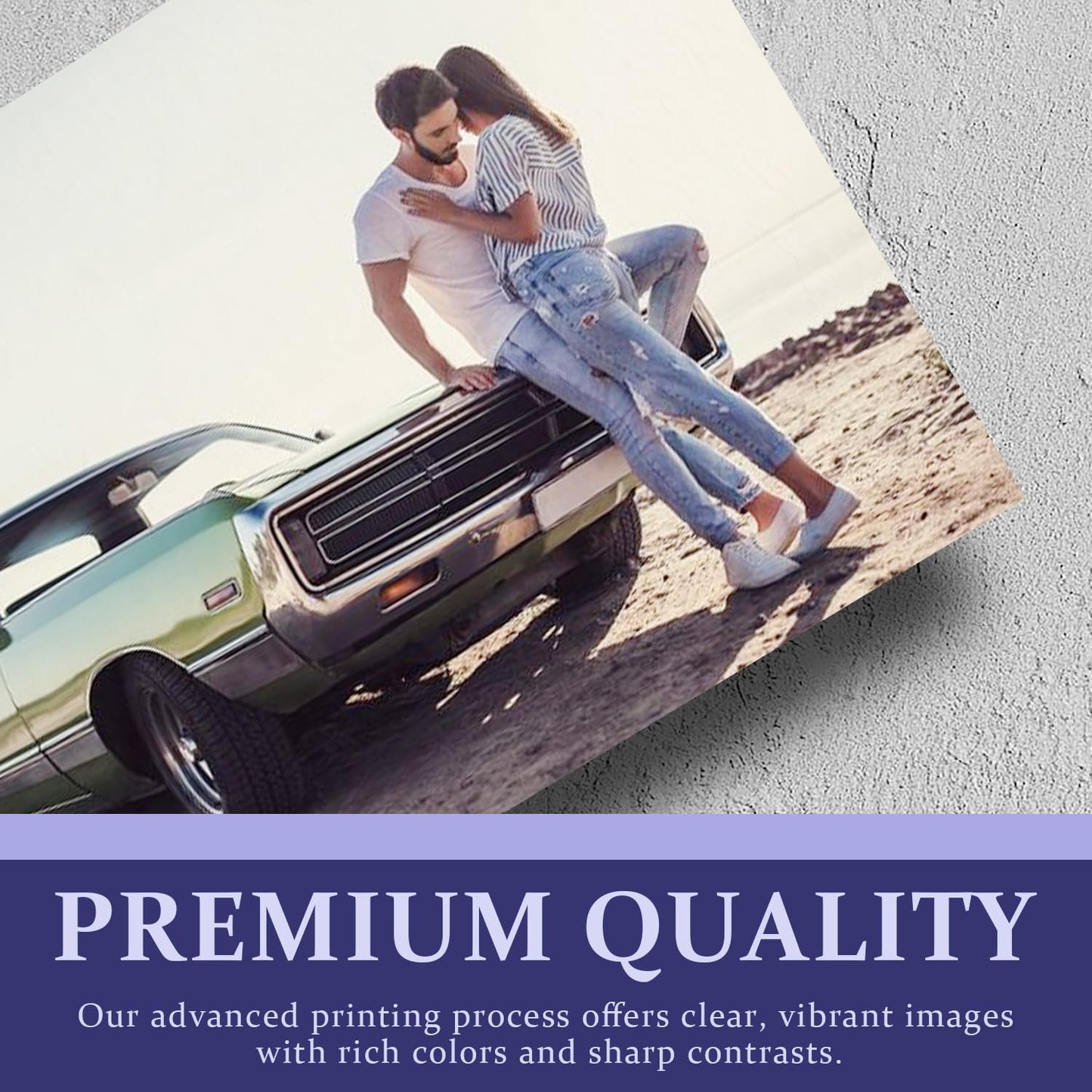 ZXDZSM Custom Photo Prints - Personalized Glossy Photos | Standard Size (4 x 6 Inches, 6 Pcs, Unframed)
