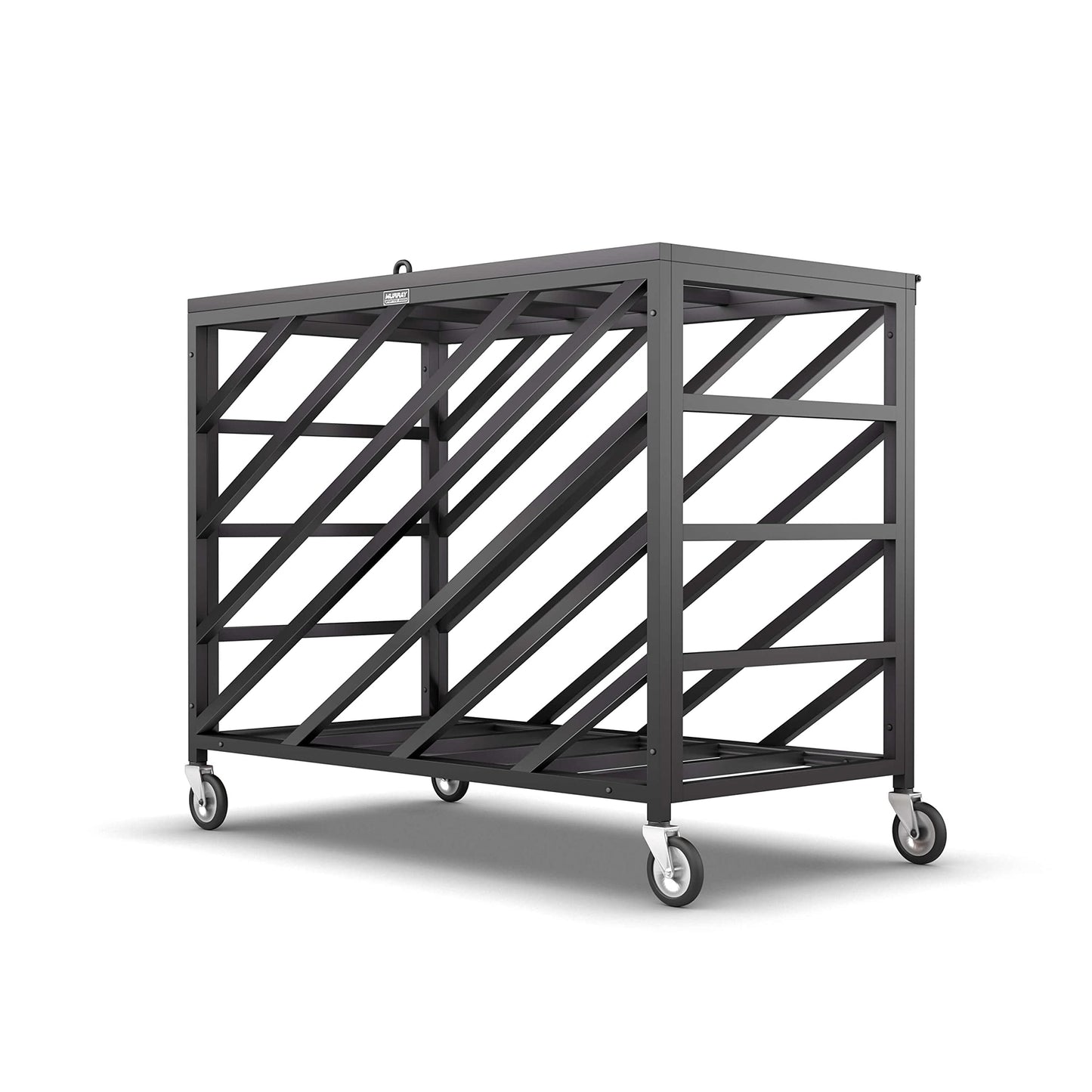 Murray Sporting Goods Premium Portable Ball Storage Locker | Basketball or Volleyball Storage Ball Cart with Wheels