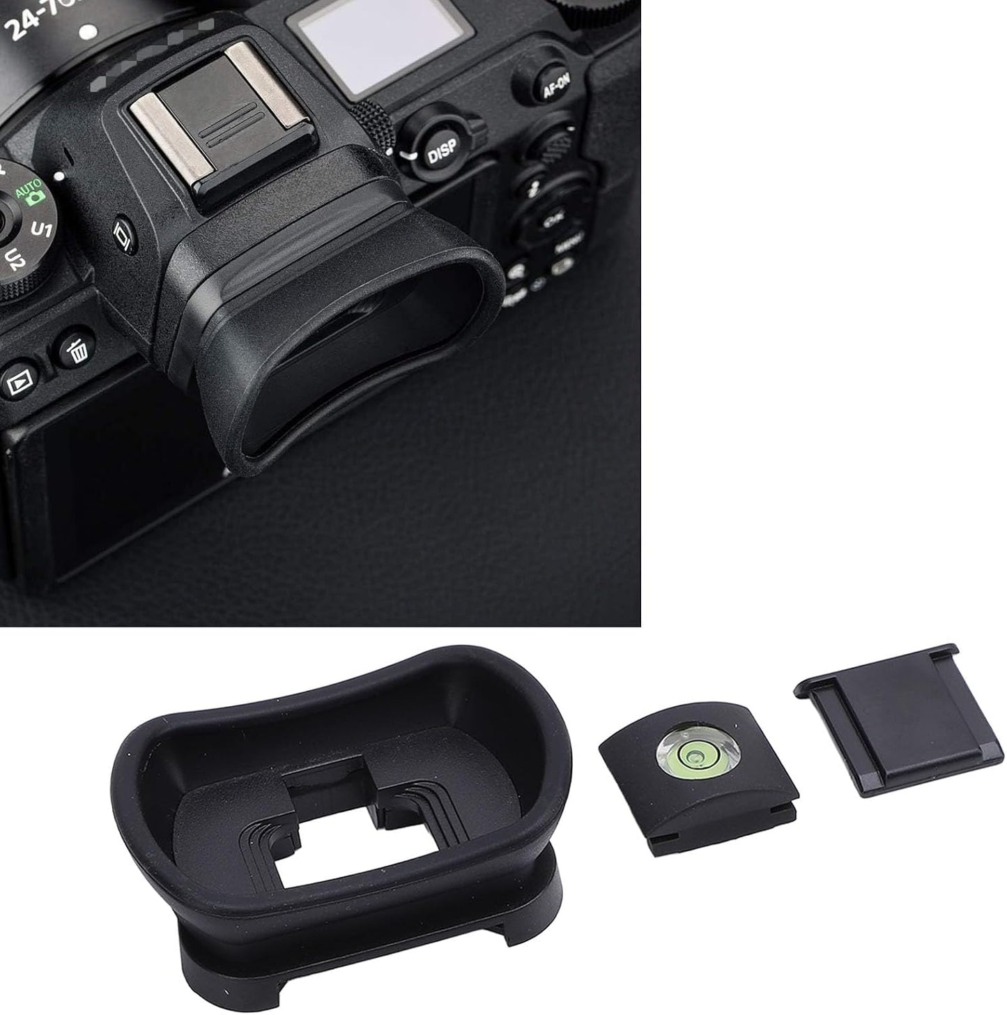 Set DK29 Z5 Z6 Z7 Z6II Z6III Camera Eyecup Square Shape Viewfinder Protector Hot Shoe Cover