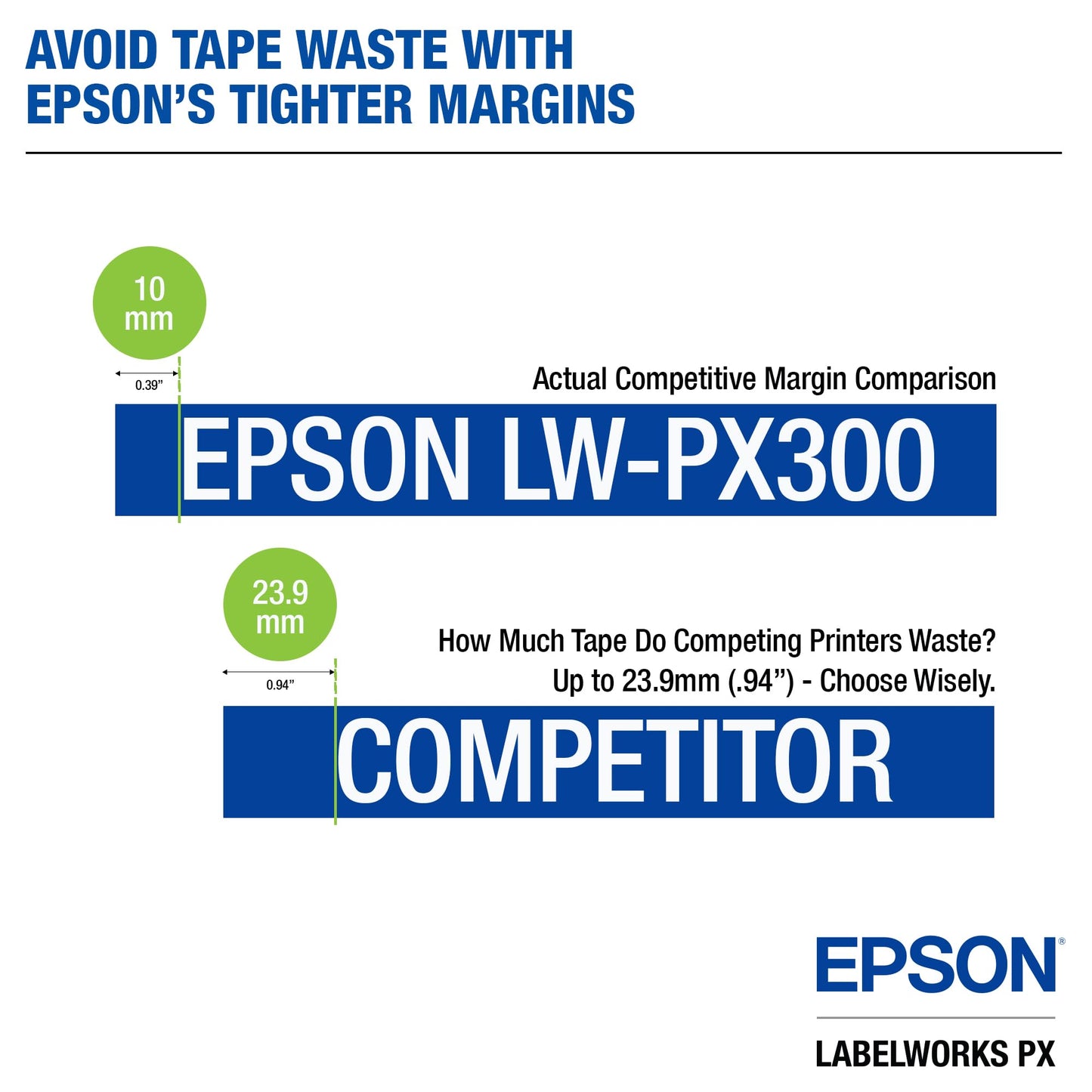 LABELWORKS Epson Printer Flexibility Bundle - LW-PX800 Industrial Wireless Label Maker and LW-PX300 Industrial Label Maker