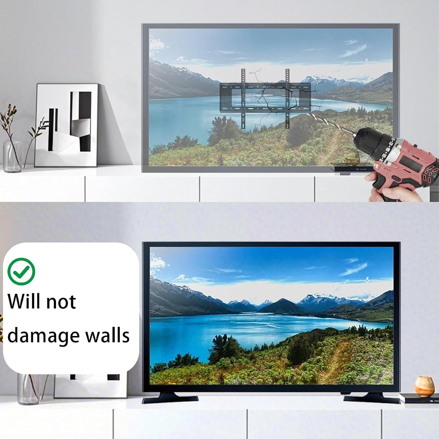 Tjfujie UN32N5300AF 32 inch UN32N5300AF UN32J4500AF UN32M4500 UN32M4500AF UN32J4002AF UN32J400DAF UN32J4000 Legs TV