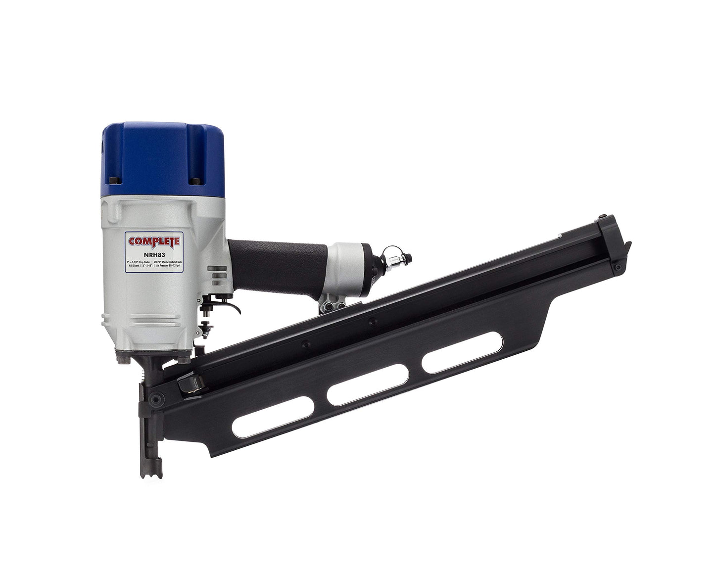 Complete NRH83 20 to 22 Degree Framing Nailer 2" to 3-1/2" without depth adjustment SIM NR83A5 NR83A3 NR83A, suitable for Framing, Decking, Trusses and Sub-Floor