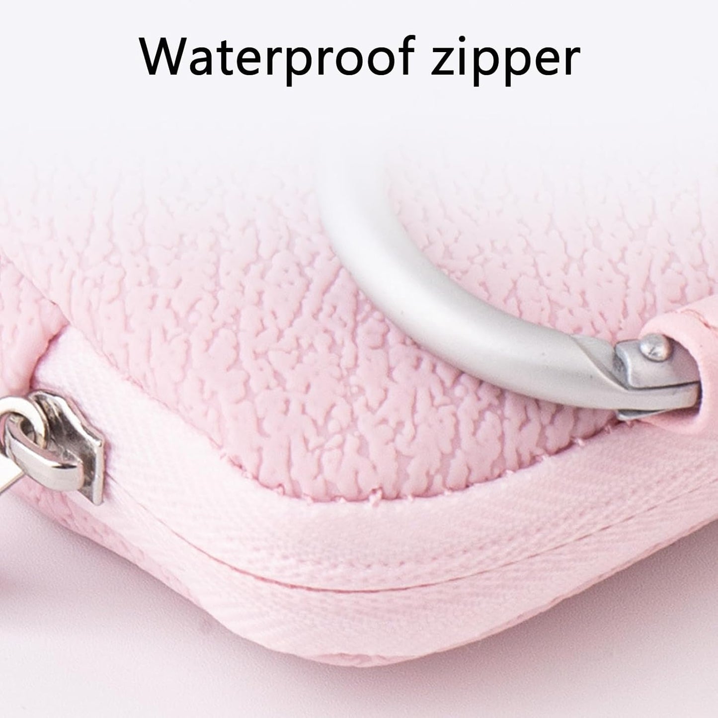 30ml 1FL OZ MUQING Hand Sanitizer Spray Zipper Bag, Silicone Mini Hand Spray Holder with Sliver Snap Hook, Hold