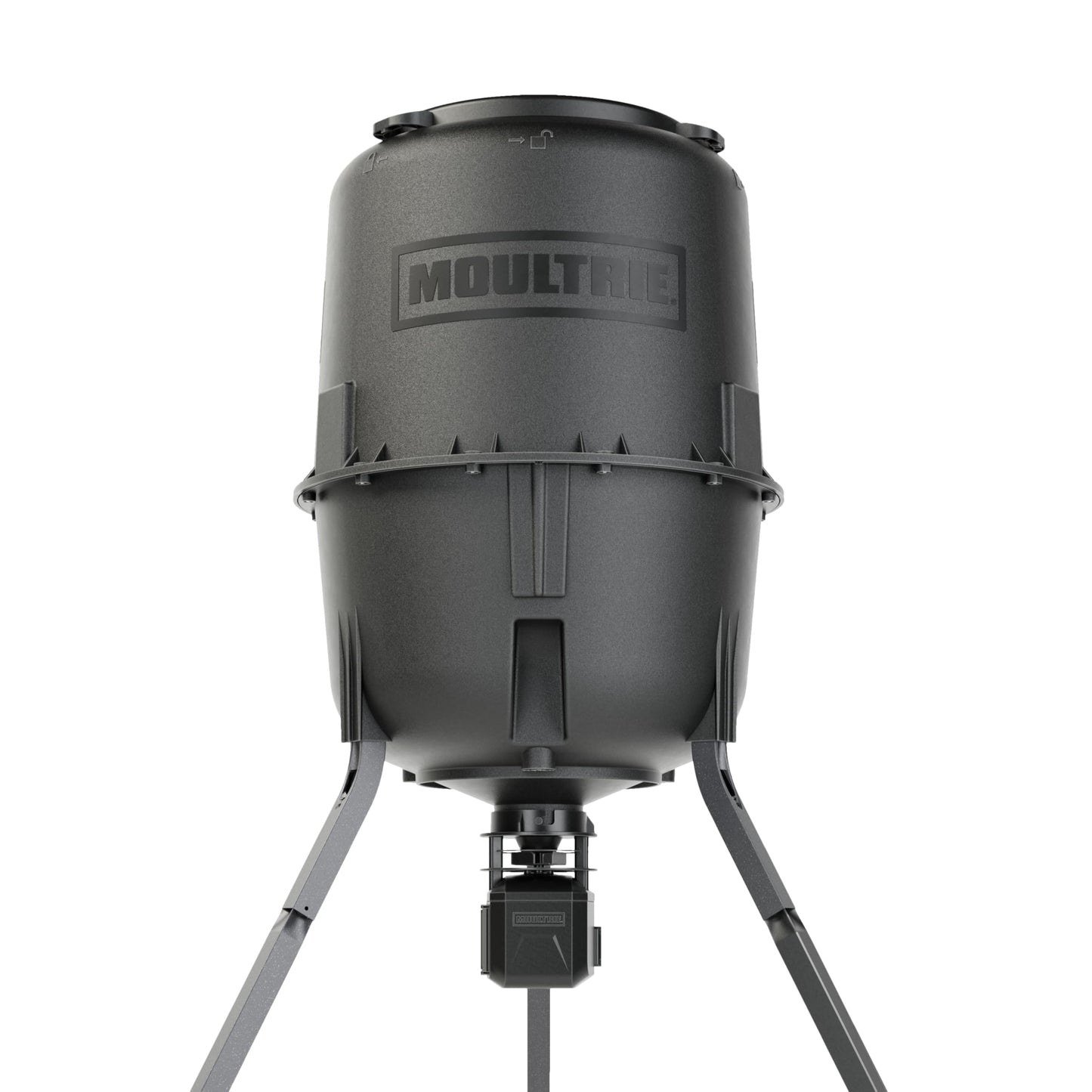 Moultrie 250 Lb Pro Hunter III Deer Feeder - Bluetooth App Control, 10 Daily Feed Times, Pairs with Edge 3, MFG-15104