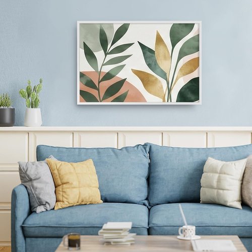 LaVie Home 20x30 Picture Frame - Classic White Wall Display Frame with HD Plexiglas | Vertical & Horizontal Use