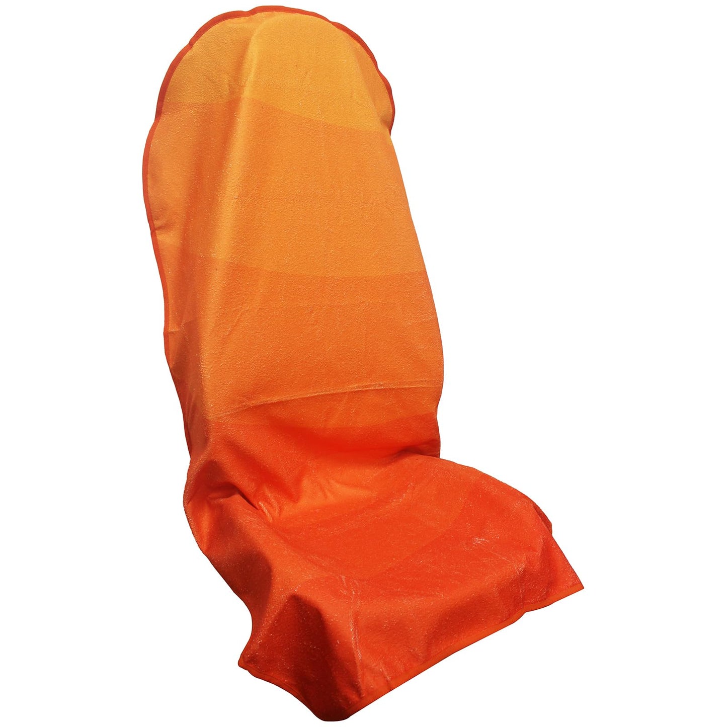 Hirritale Waterproof Car Seat Cover for Front Seats, Protector for Cars SUVs Trucks, Sweat Towel Seat Covers Bucket for Gym,Workout,Beach,Hiking,Running Swimming(Orange, 1PC)
