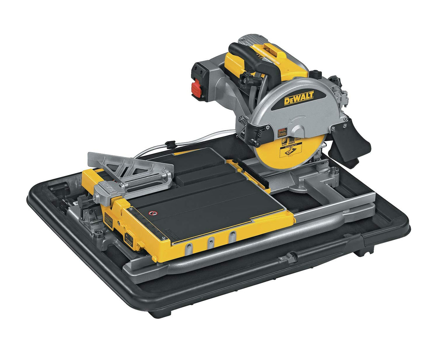 DEWALT Wet Tile Saw with Stand, 10-Inch with w/Safety Goggle (D24000S & DPG82-11C)