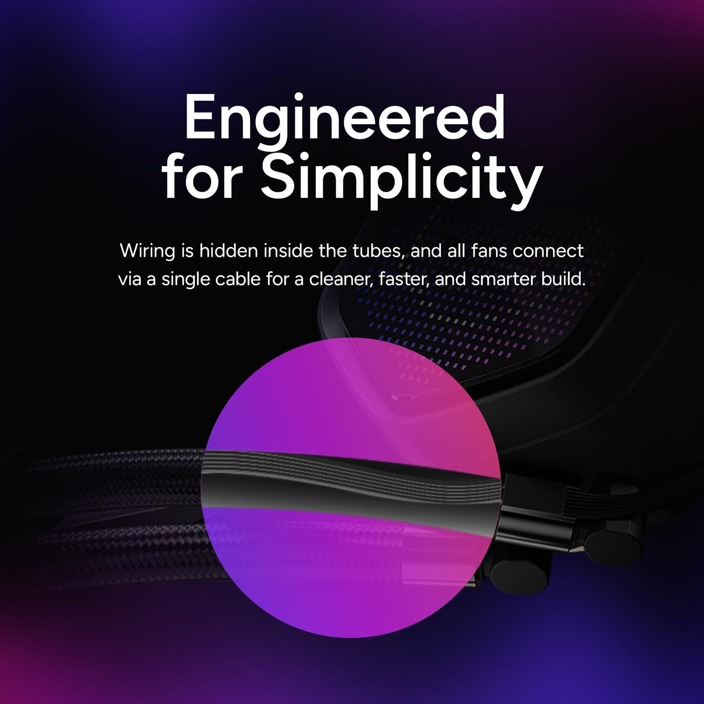 Cooler Master Atmos II 360 Pixel LED AIO CPU Liquid Cooler – 360mm Radiator, 3X ARGB PWM Fans, Custom Pixel Display, Dual-Chamber Pump, Low Noise, AMD AM5/AM4 & Intel LGA 1851/1700, Black