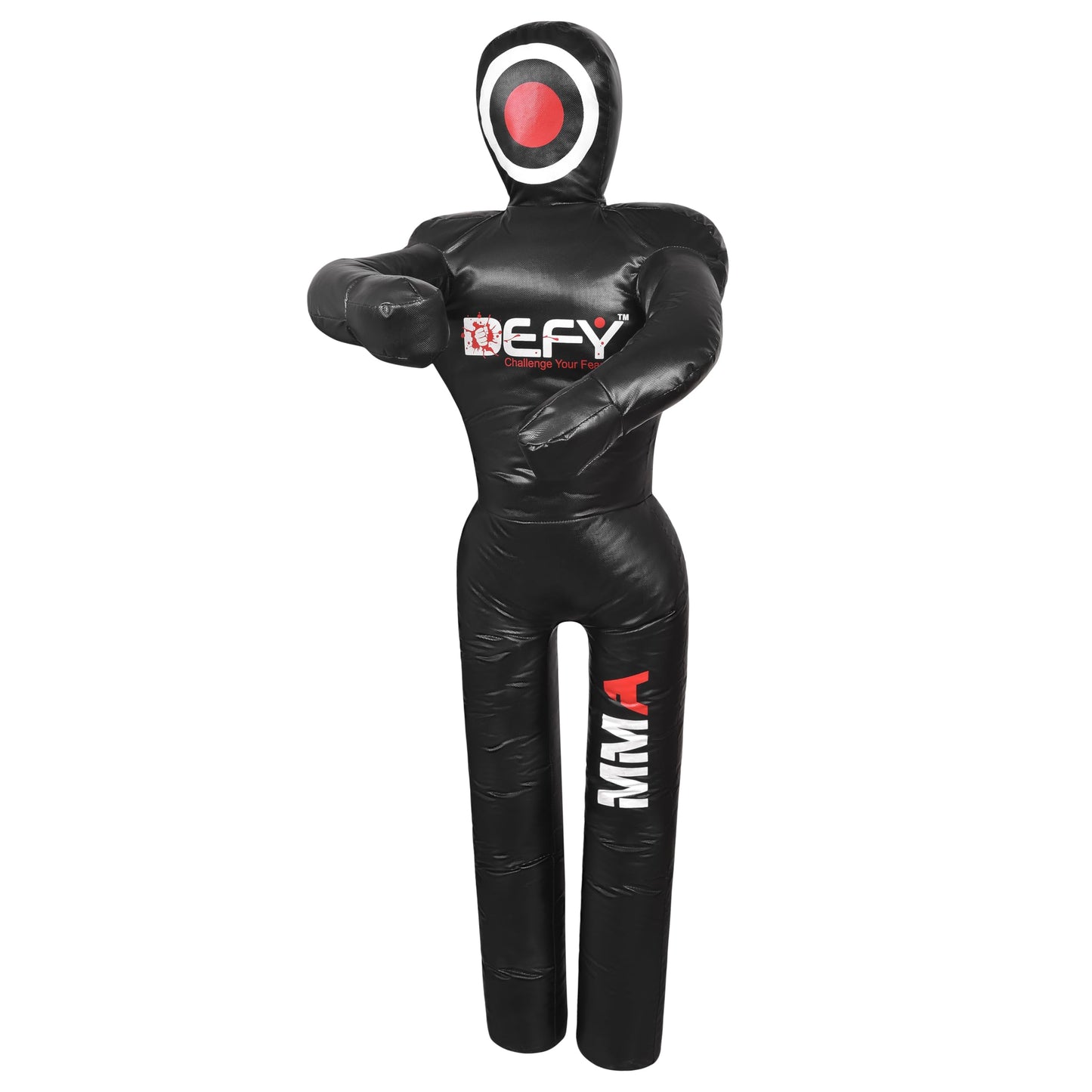 DEFY Vinyl Jiu Jitsu MMA Grappling Dummy Judo Martial Arts Punching Bag Karate (5 Feet)