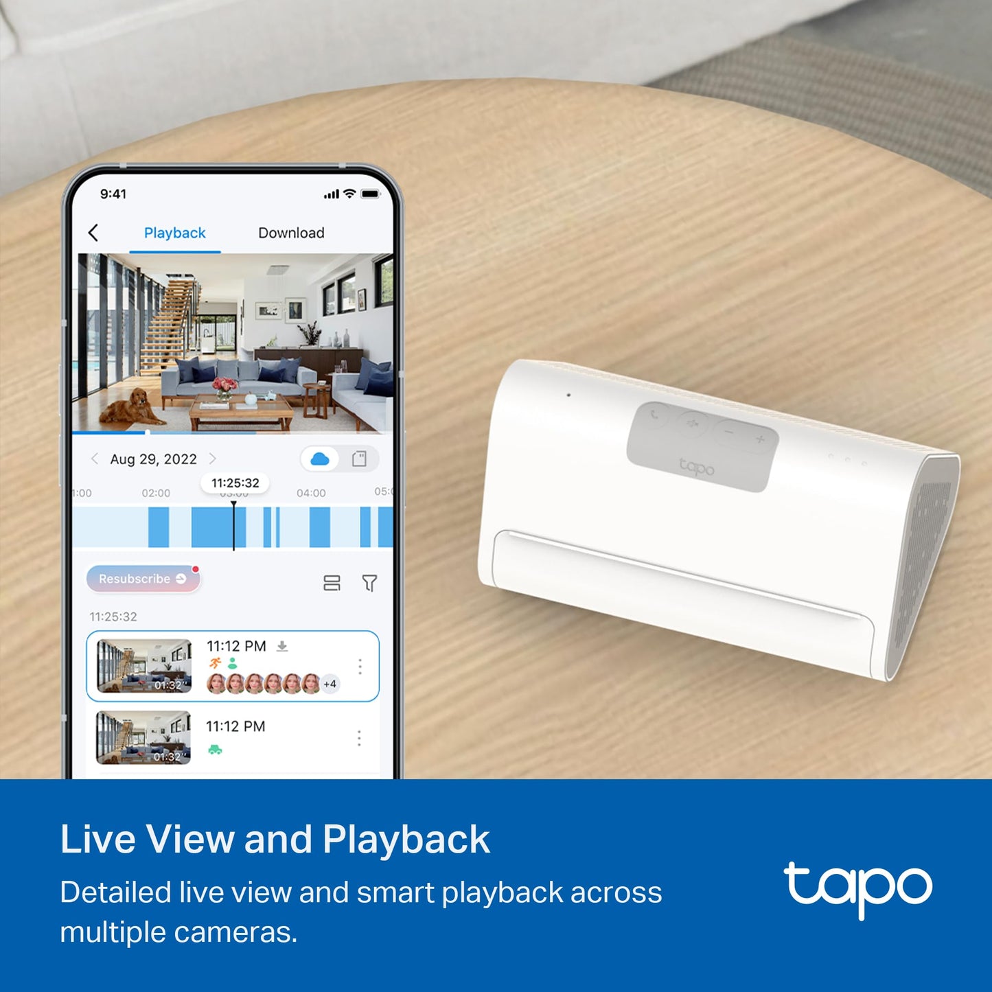 Tapo CentralHub for Smart Home Devices – Connect up to 16 Tapo Cameras & 64 Sub-G Sensors, 16GB Built-in Storage + 2.5'' SATA Expandable Storage Option, Improves Camera AI Accuracy - H500
