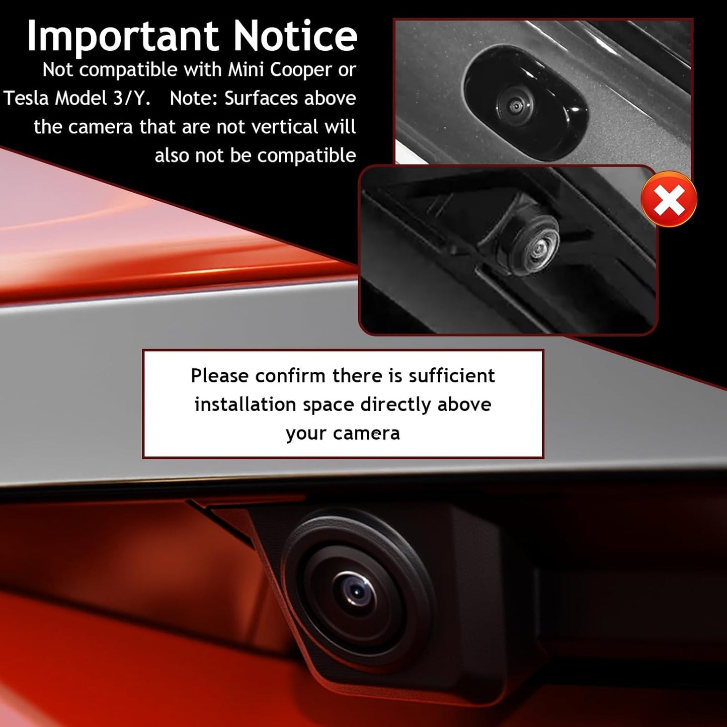 KIFIDAN 2026 New Backup Camera Rain Shield,Silicone Reverse Camera for Car Rain Guard with Extended Design,Waterproof