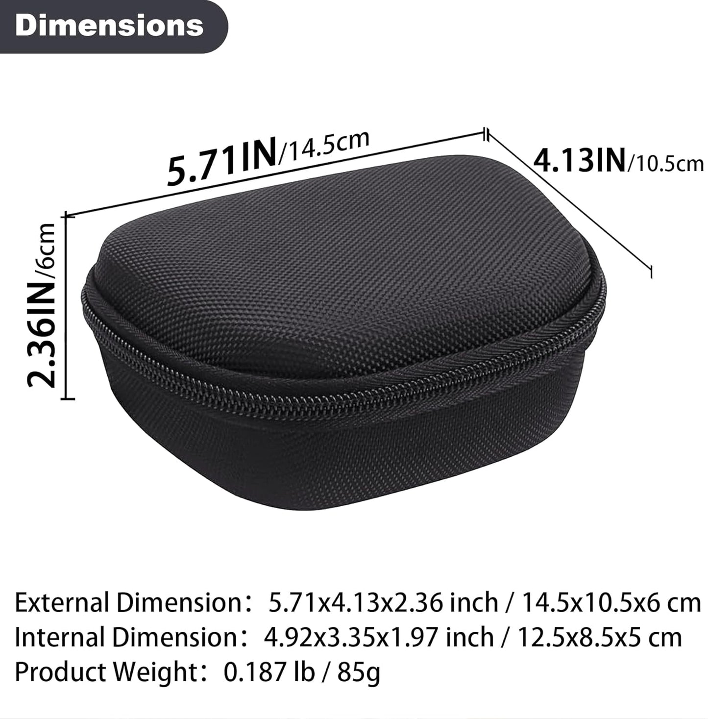 C920/ C930e/C922 Aenllosi Hard Case Replacement for Logitech HD Pro Webcam fits (Black)