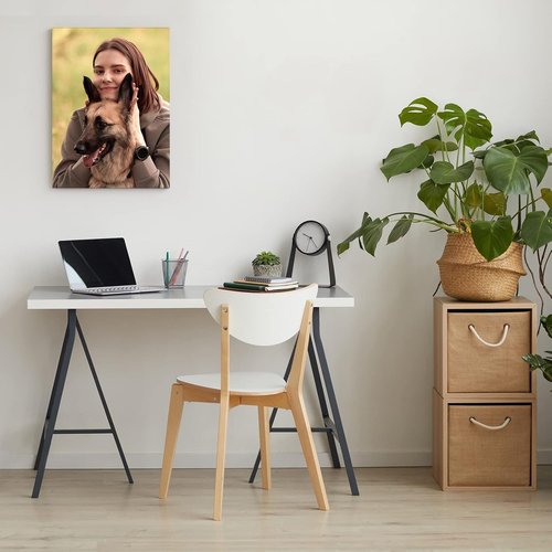 Custom Canvas Prints - Personalized Wall Art for Home Decor | 6x8 Inch Photo Canvas for Gifts