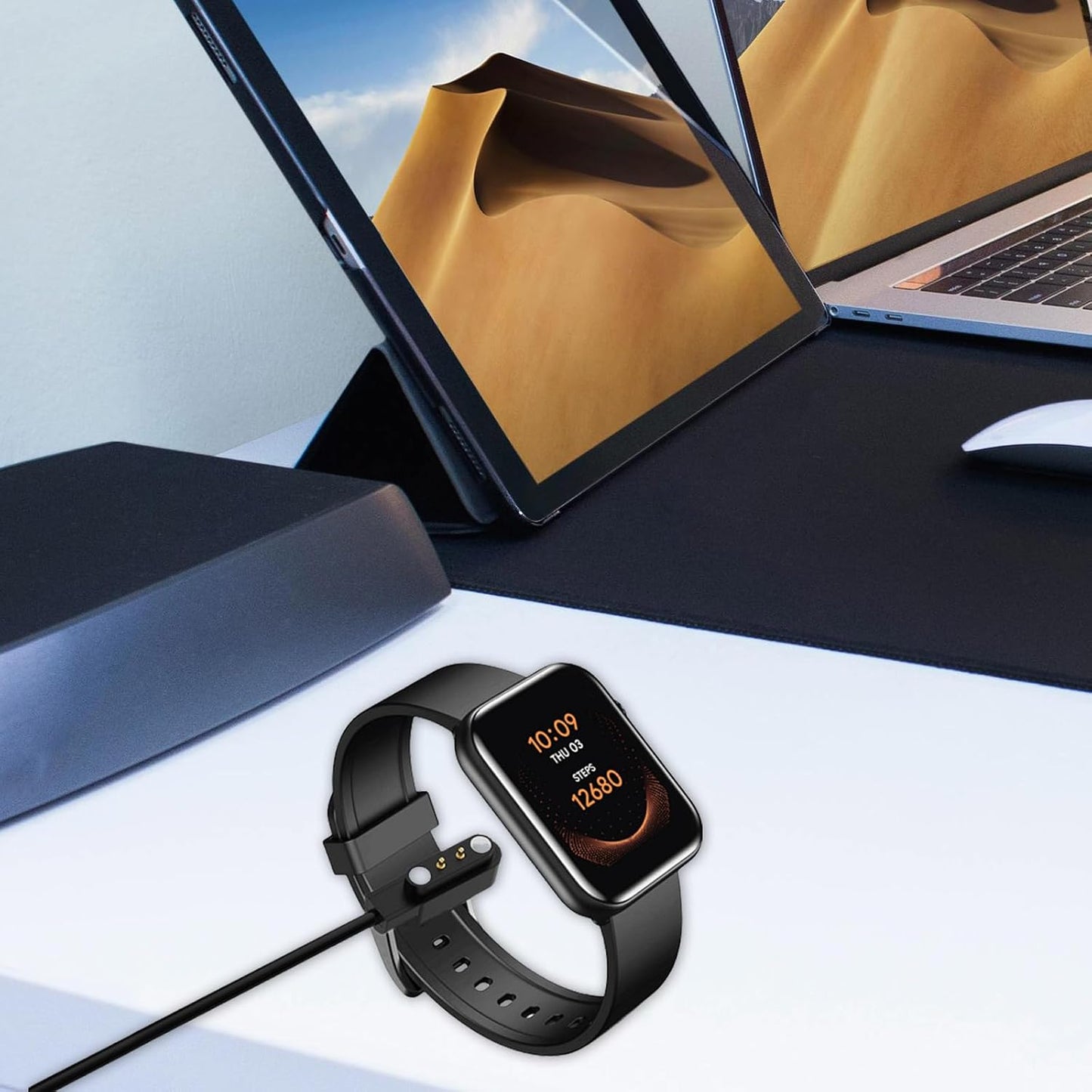 Arecobticy USB Charging Cable Dock Line Portable Watch Docking Station Cord Power Wire Portable Line