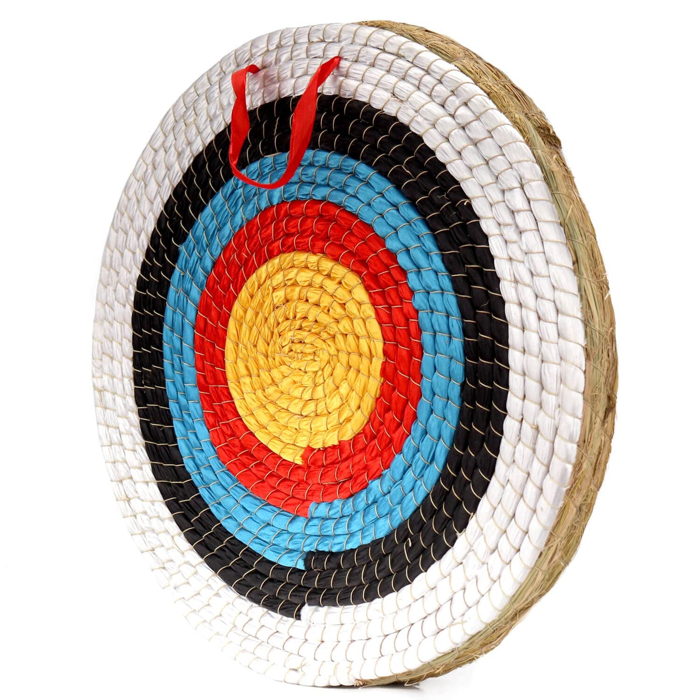 AUVIM Archery Targets Straw Solid Hand-Made Archery Target for Recurve Bow Compound Bow or Longbow 20 Inches Traditional Bow Arrow Target for Kids Youth Adult Archery Hunting Backyard