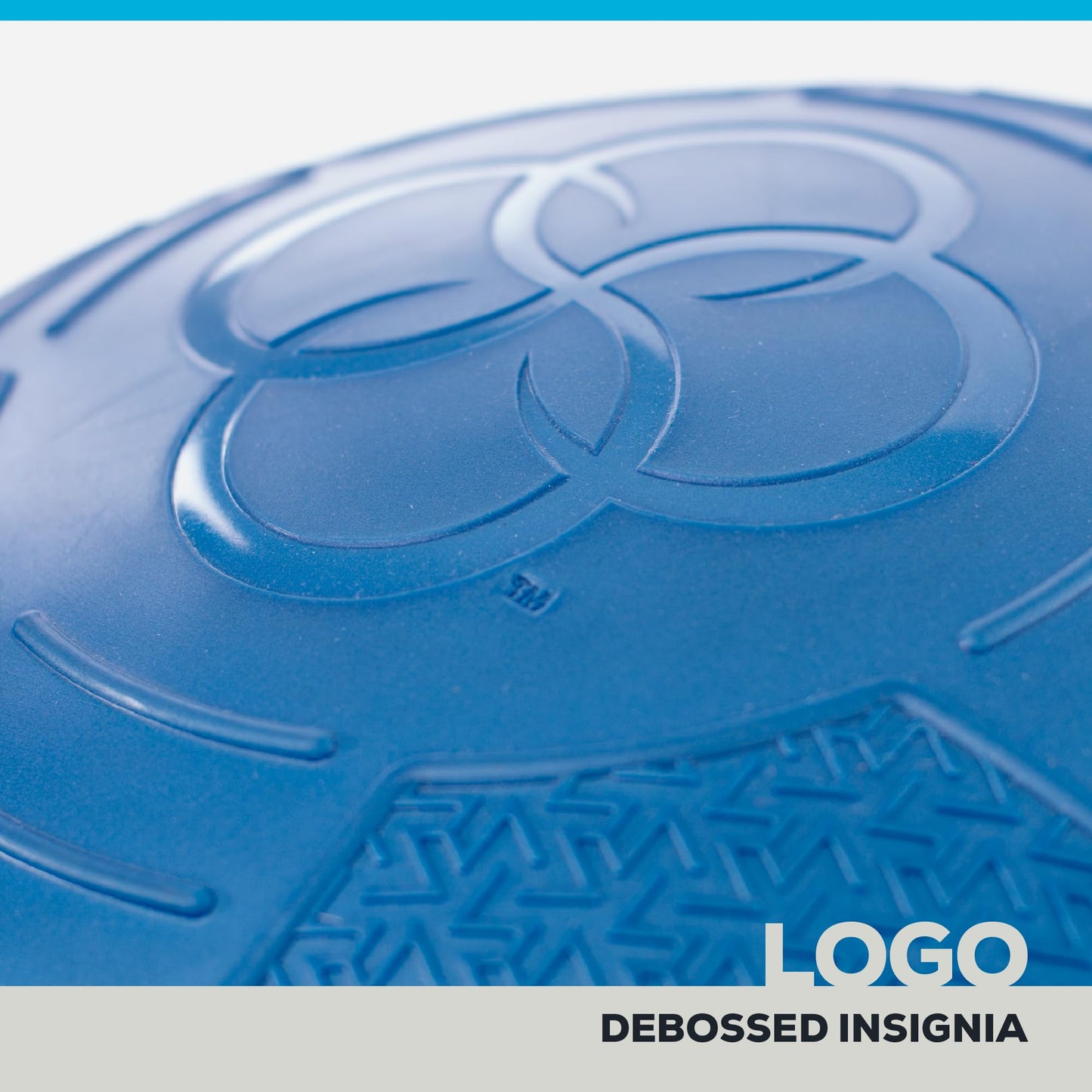 Bosu Pro NexGen 25IN Home Fitness Exercise Gym Balance Trainer with Pump, Blue