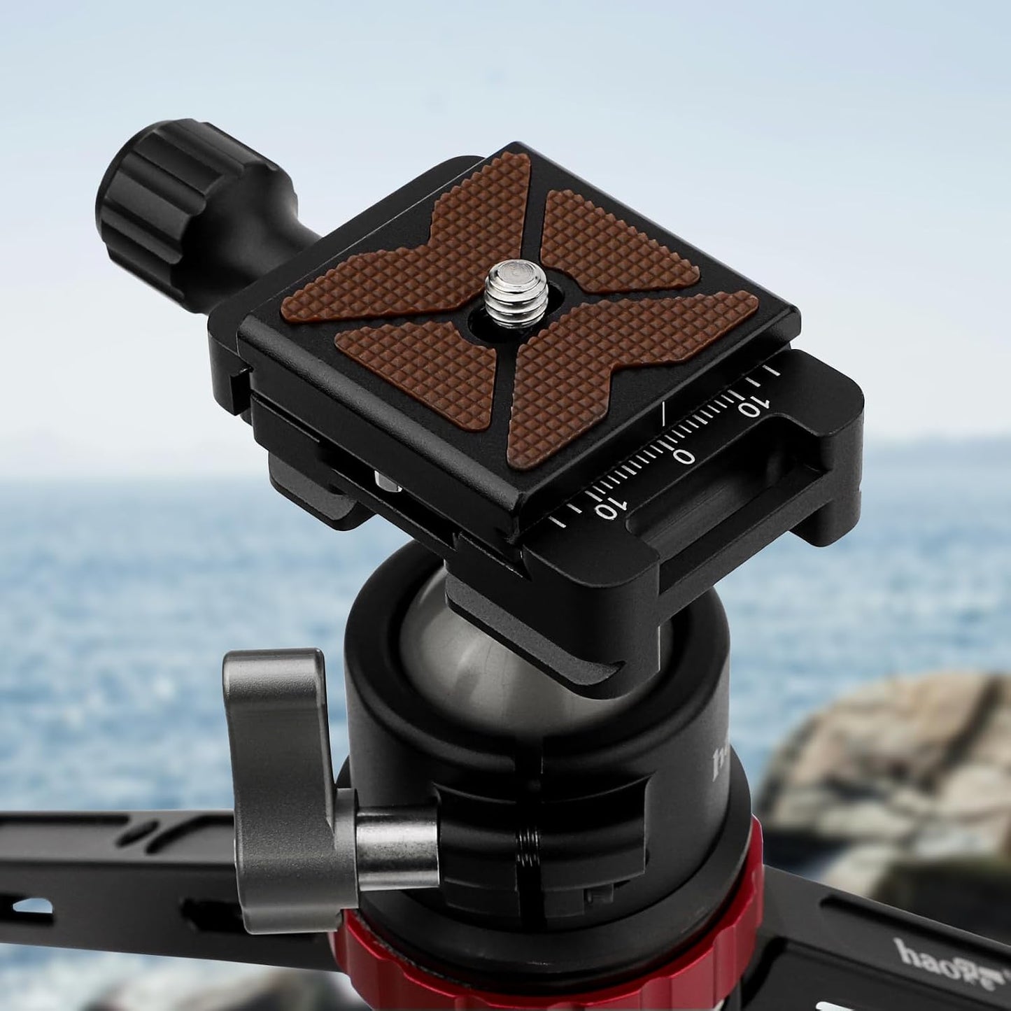 Leftfoto 40mm Arca Swiss Metal Universal Camera Quick Release Plate Fits Arca Type Clamp for DSLR Camera Tripod