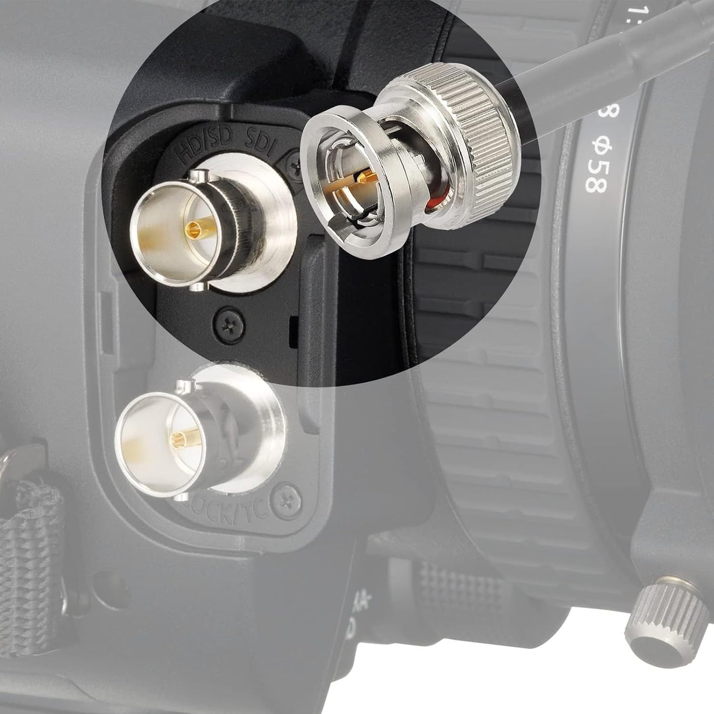 3G 6ft 75 L-4.5CHD 4K 1080P 3G-SDI Superbat HD-SDI SDI BNC Cable BNC Video Cable Ohm Canare for HD-SDI Camera Monitor