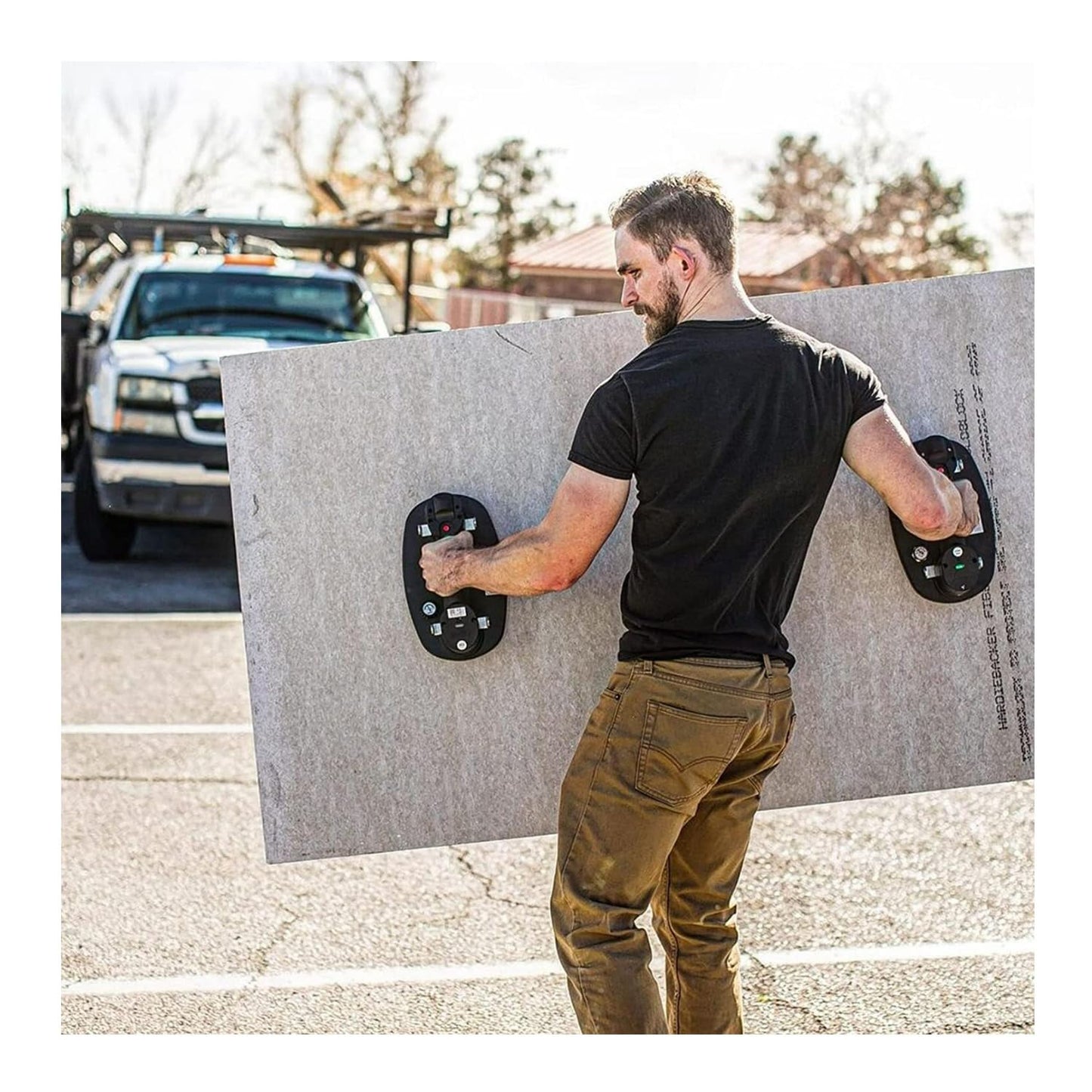 GRABO Nemo Grabo Electric Vacuum Suction Cup Lifter with 375 lb Maximum Load Capacity, Includes Battery and Seal