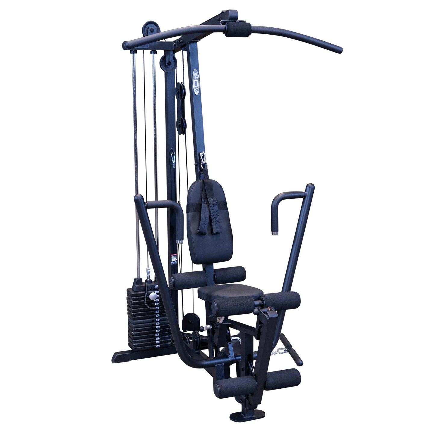 Body-Solid (G1S) Selectorized Weights Stack, Commercial and Home Gym Machine, Arm & Leg Strength Training Exercises