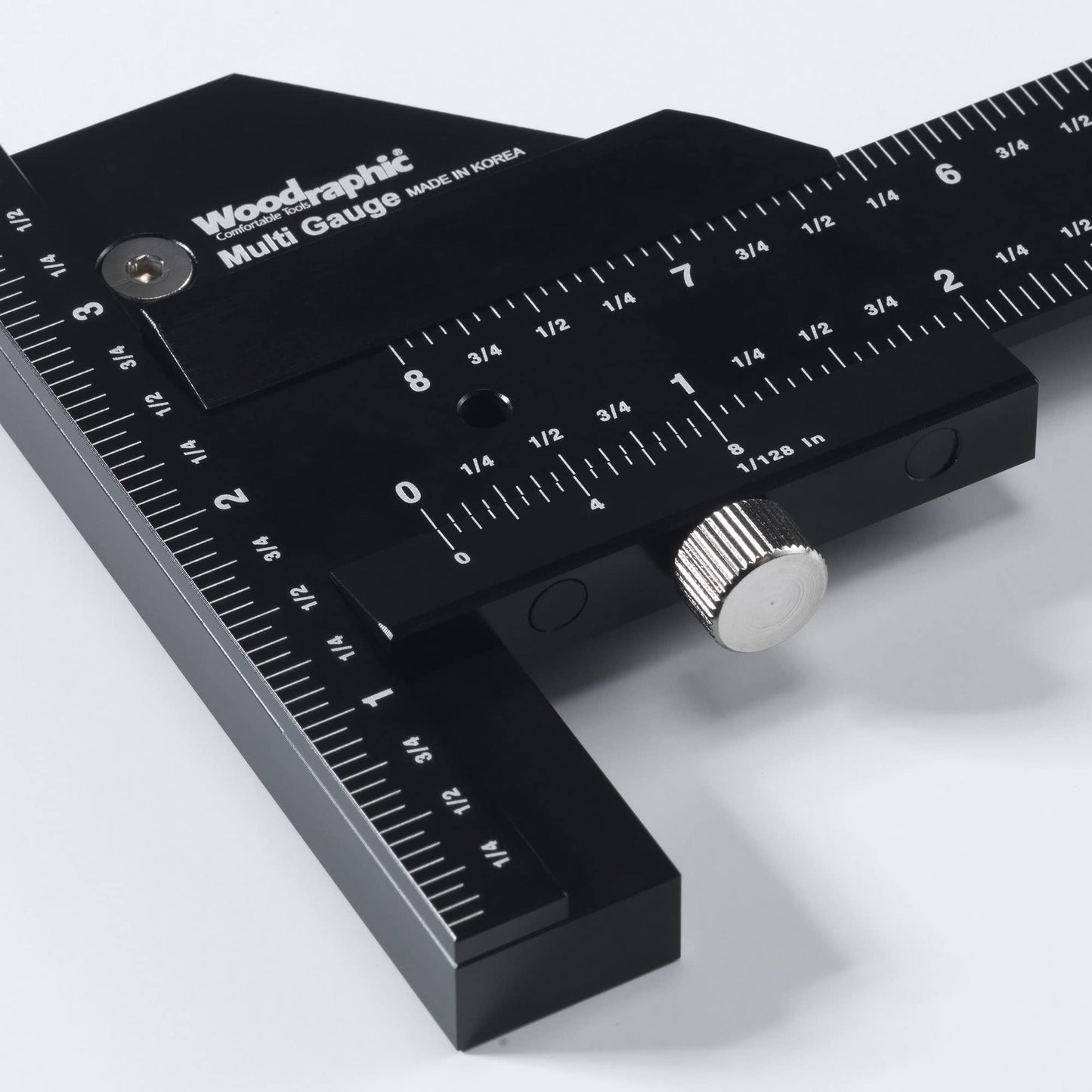 Woodraphic Scriber Gauge 37 Inch – Extra Long Measuring and Marking Ruler, Layout and Joinery Gauge, CNC Aluminum Square Tool for Woodworking, Carpentry, Framing, DIY Projects (New Version)