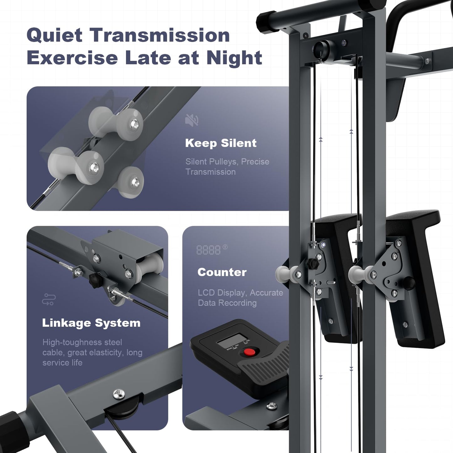 Crawling Exercise Machine & Spine Twist Stretch Trainer for Full Body Workout, Knee Support, Lower Back Exercise for Desk Workers, Heavy Duty Low-Impact Abdominal, Waist Stretcher Home Gym