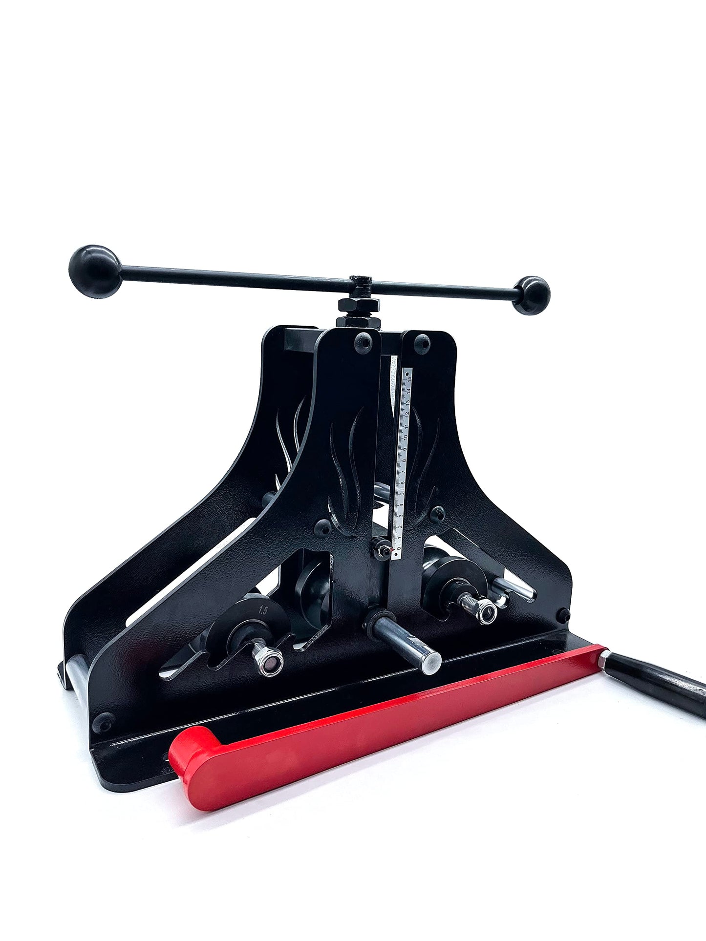 Manual Tube Pipe Roller Bender, High Precision Tubing Pipe Bender, one set of 1-1/2" round tube roller