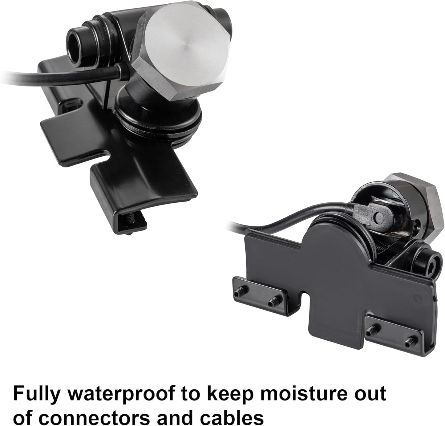 eifagur PL-259 16.5 Adjustable NMO Antenna Lip Hatchback Mount W/NMO Mount Cap UHF Male ft Cable for Vehicle Truck Car