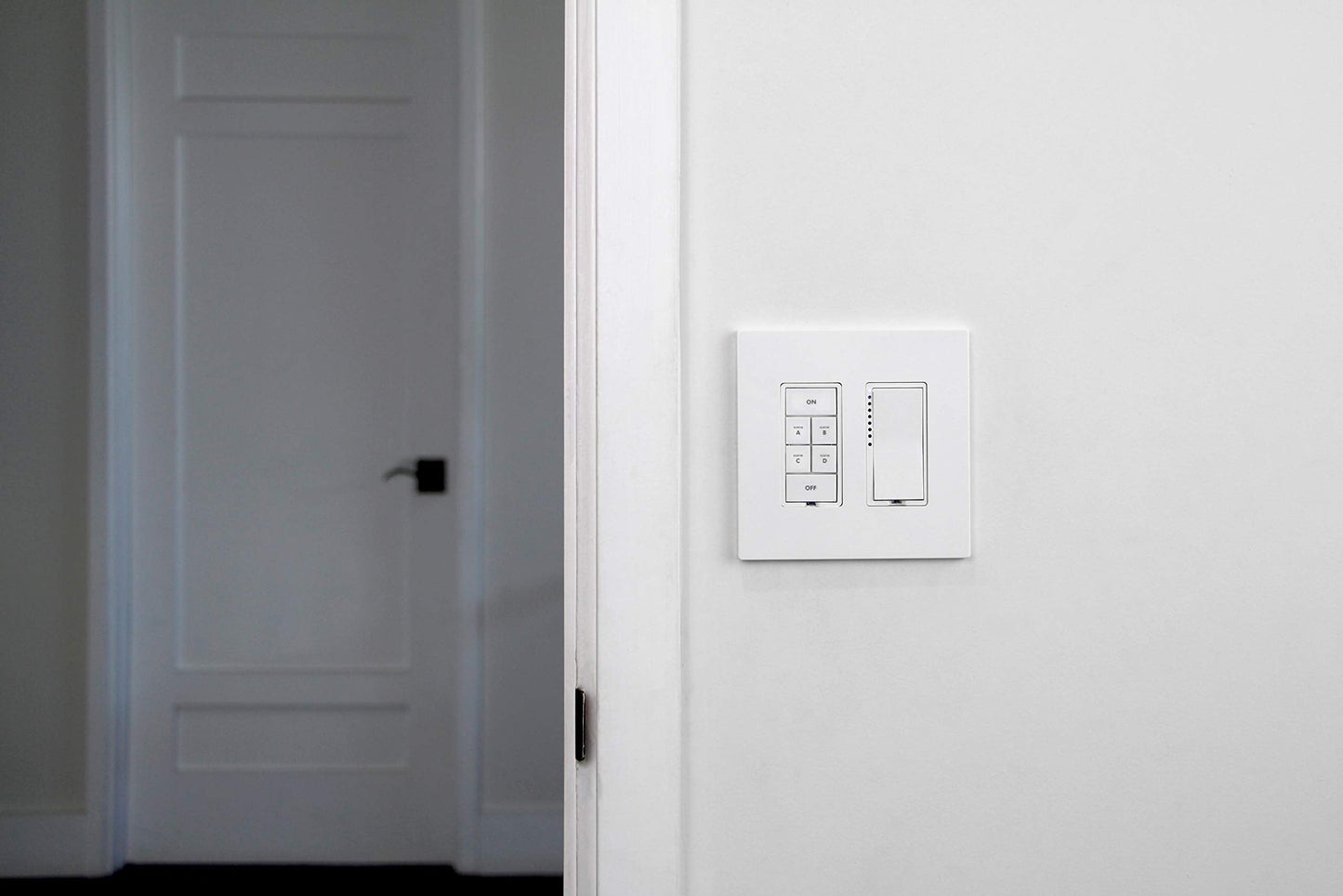 Insteon Smart Light Switch Smart Keypad, in-Wall 6-Button On/Off Scene Controller, Connect Up to 5 Devices, 150W LED Capacity, Works with Alexa & Google Assistant, Hub Required - 2487S